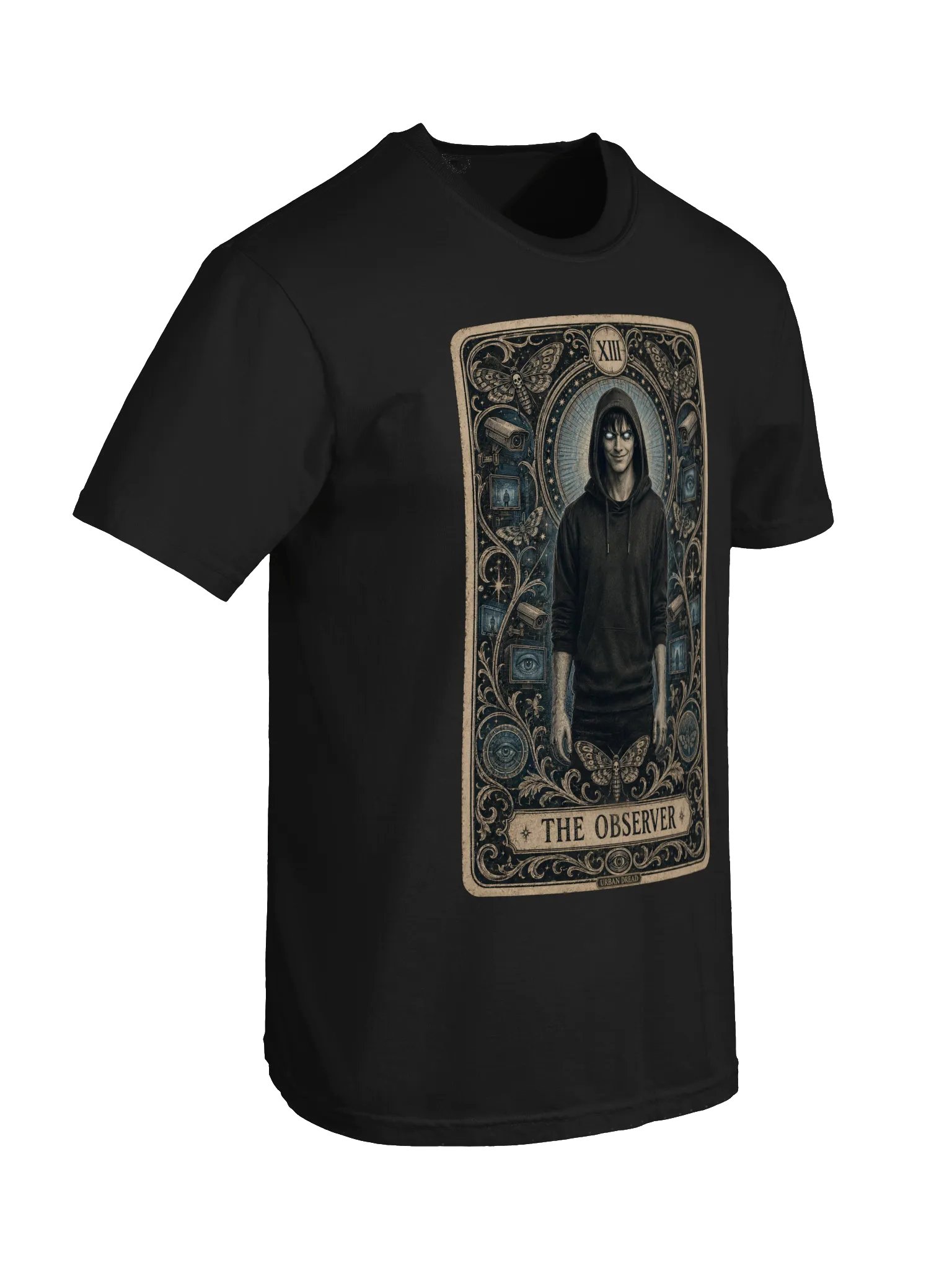 The Observer — Surveillance Horror Tarot T-Shirt product image (5)