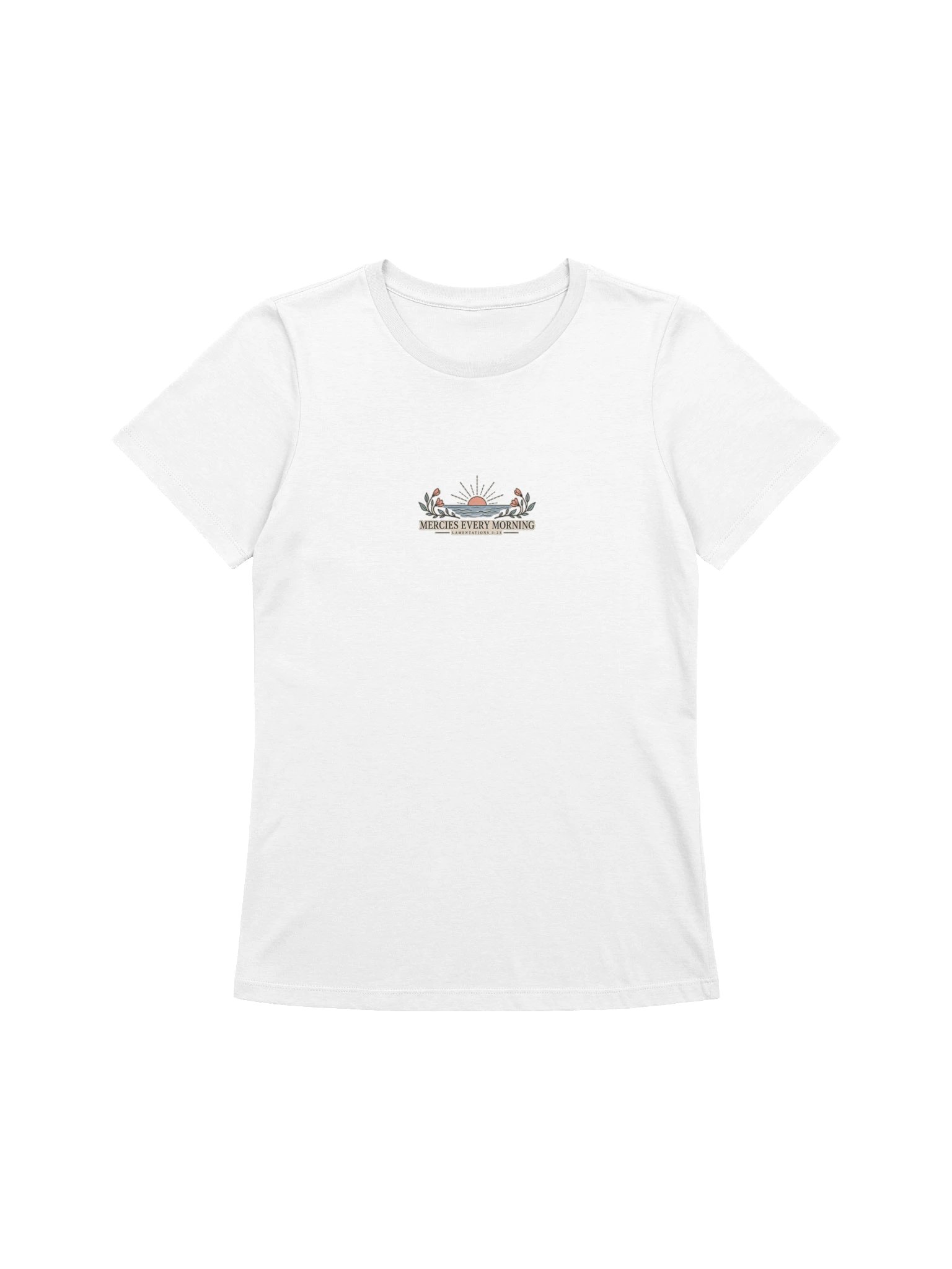 Mercies Every Morning | Lamentations 3:23 Relaxed Tee product image (1)