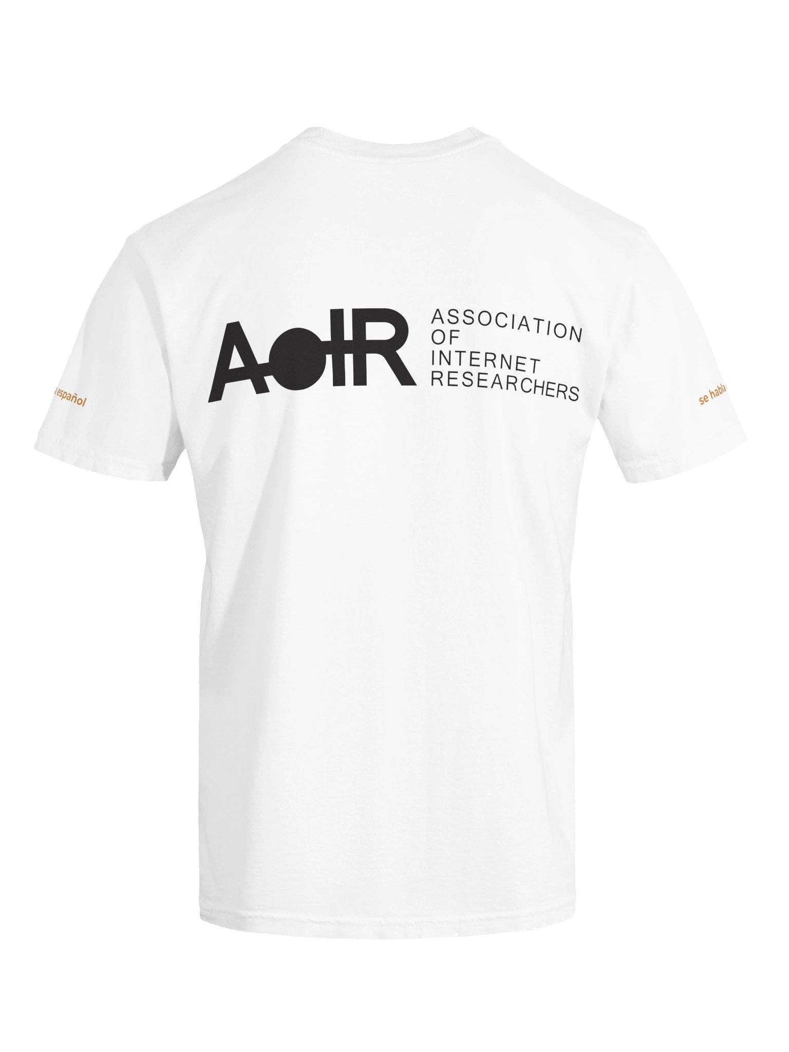 AoIR2026 Regenerations Unisex Conference Tee 'se habla español' - Orange product image (7)