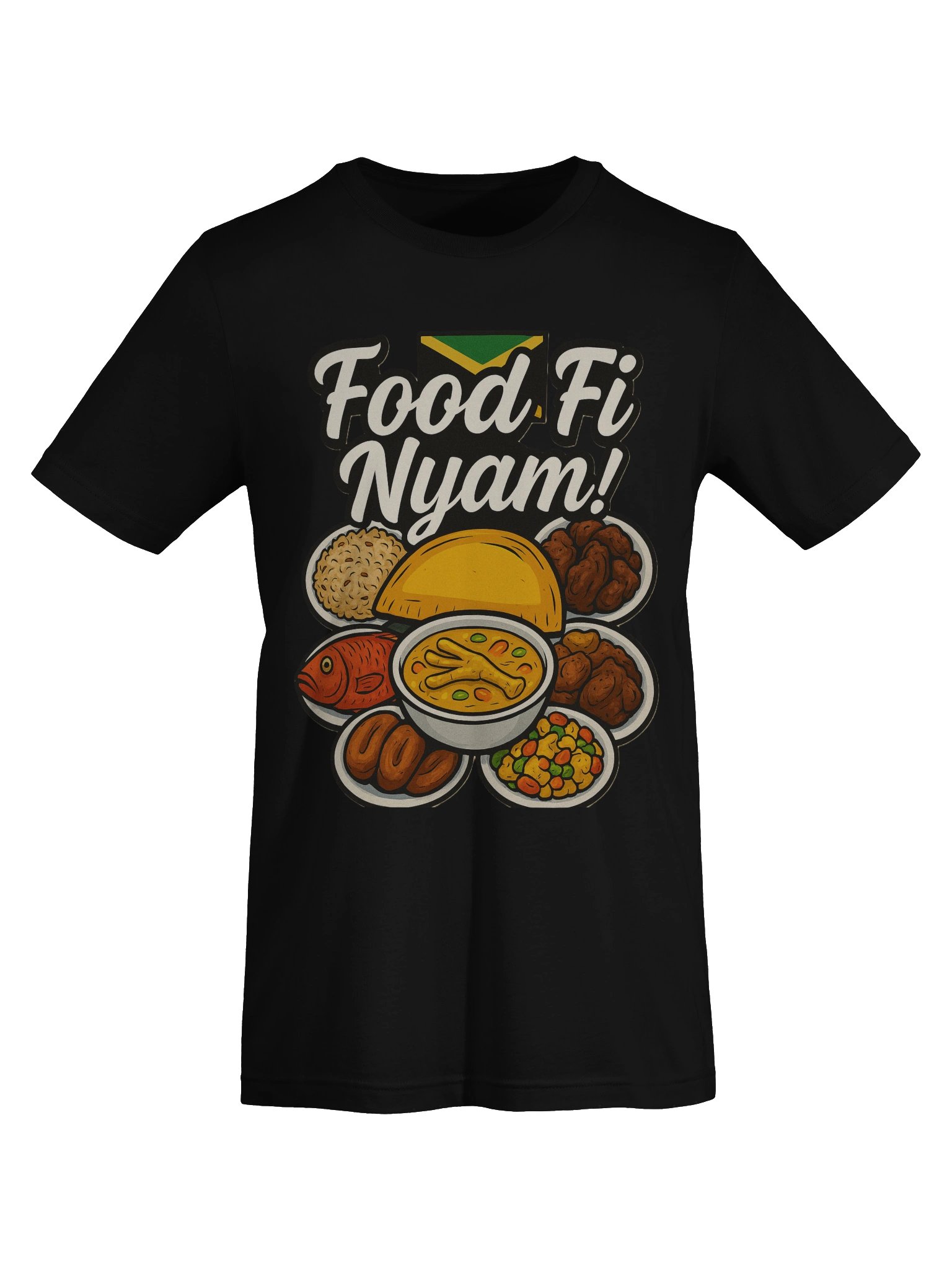 Food Fi Nyam! Illustrated T-Shirt product image (59)