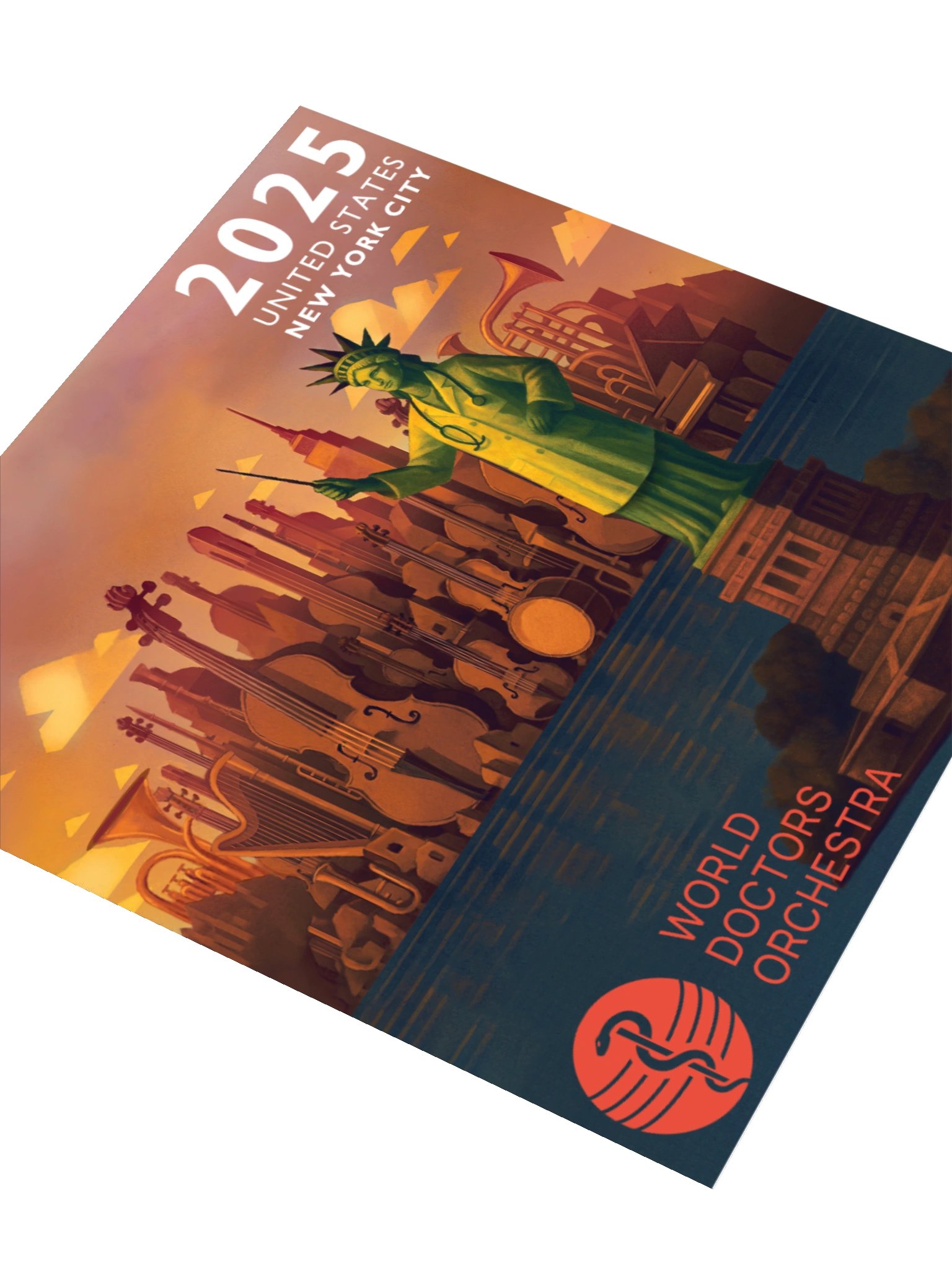 WDO NYC Square Sticker product image (3)