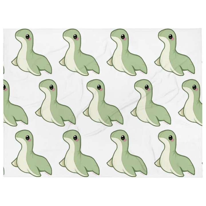 Green Nessie Blanket product image (1)