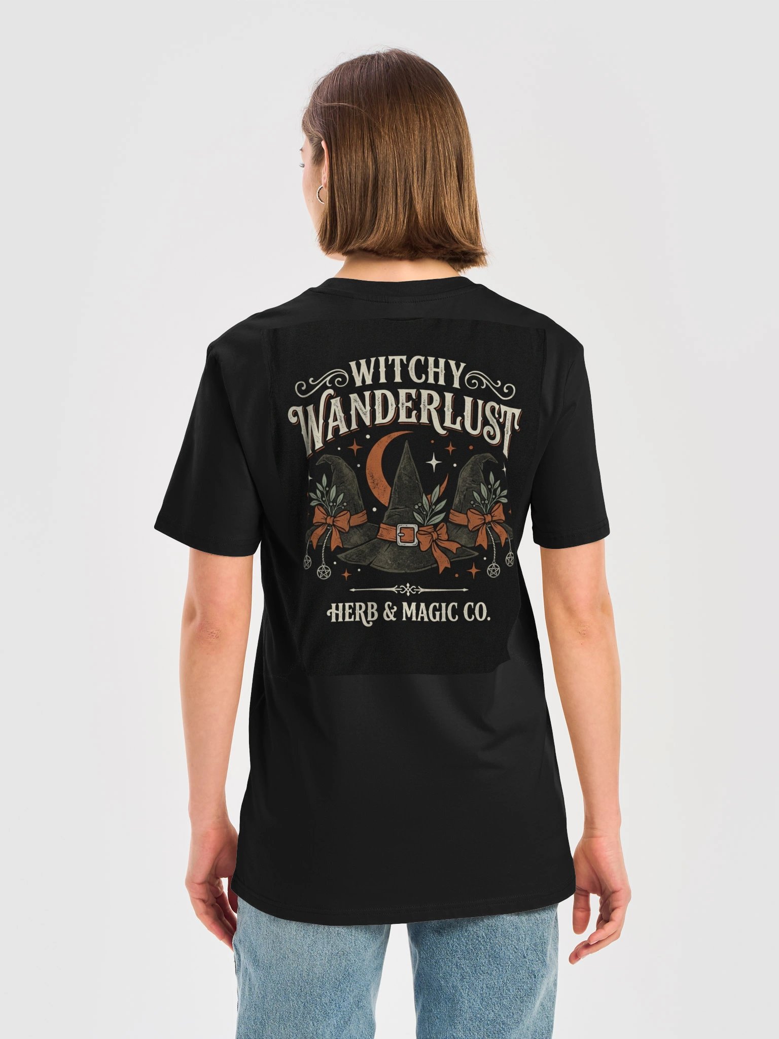 Halloween Witch Hats My Social Circle Is A Coven Retro Shirt product image (2)