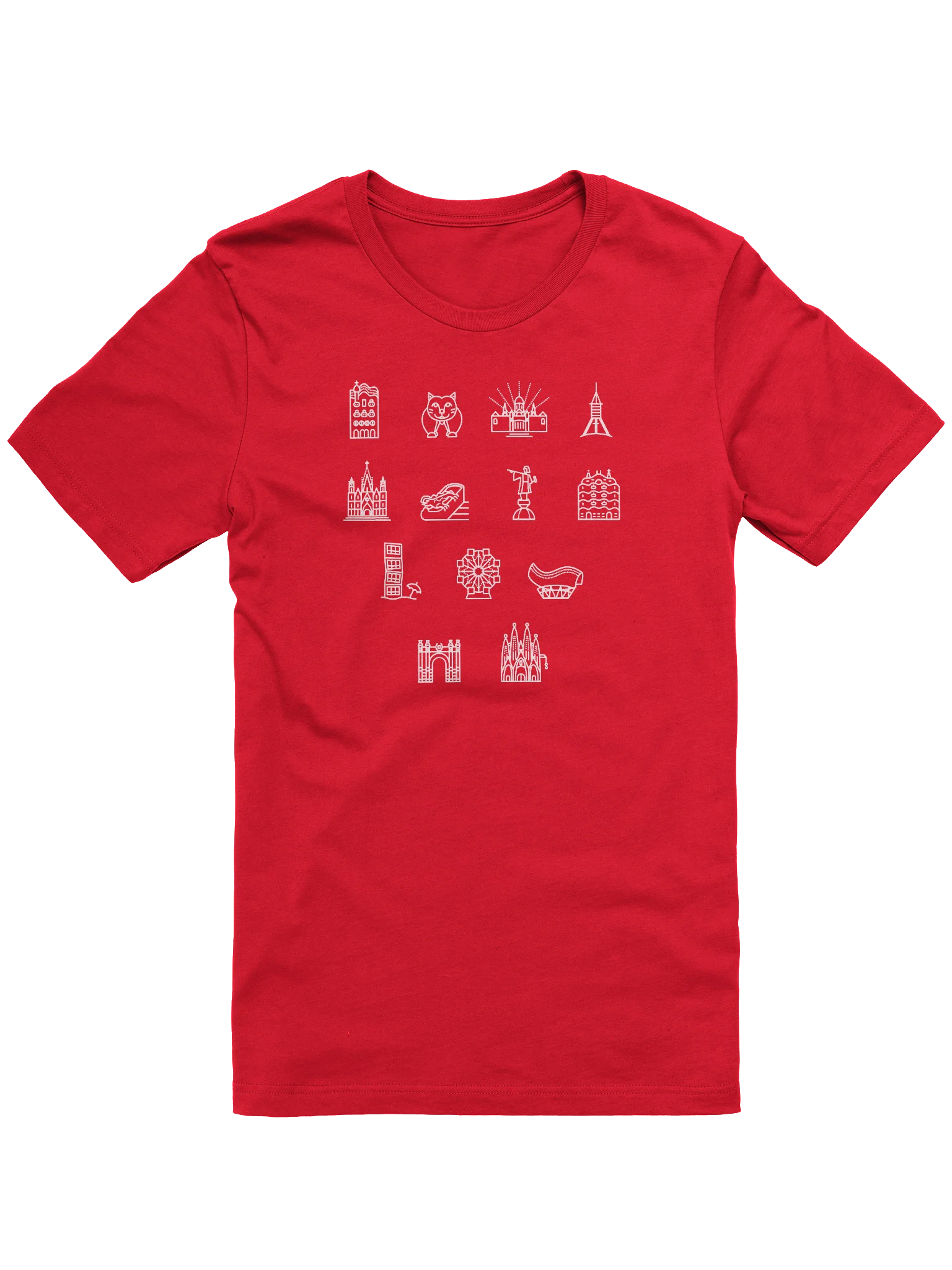 Barcelona Icons T-shirt product image (4)