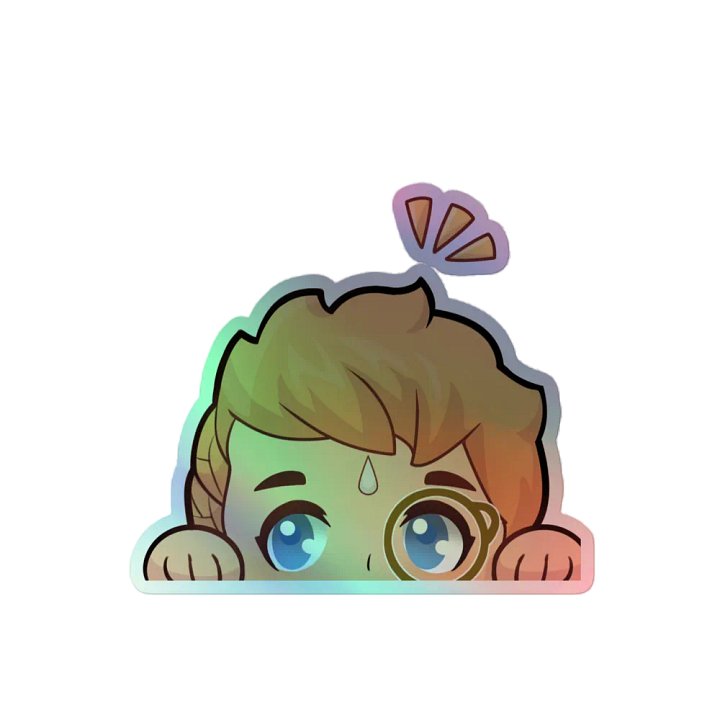 Ara Peaker holo sticker product image (2)