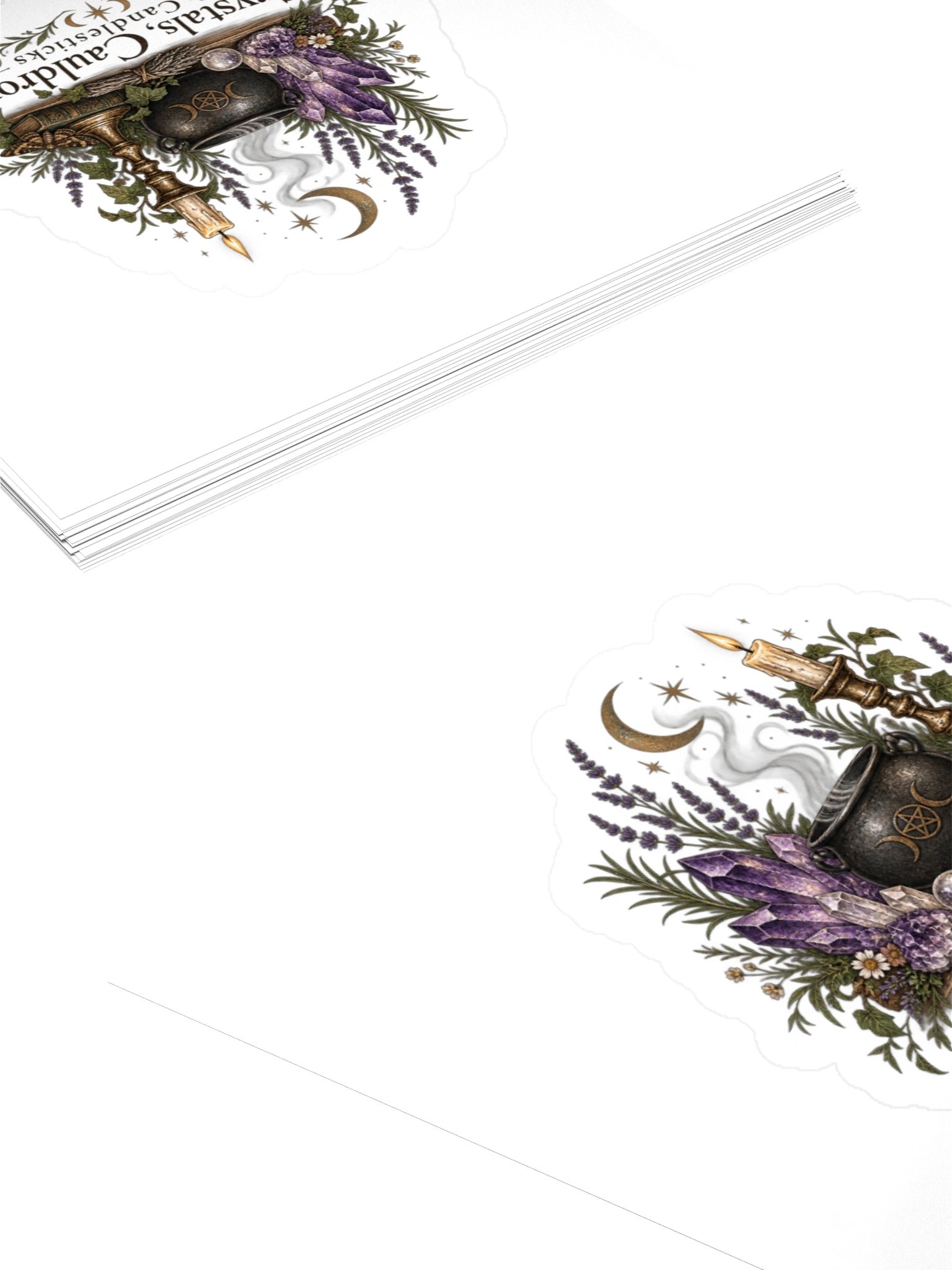 Crystals, Cauldrons & Candlesticks Sticker product image (11)