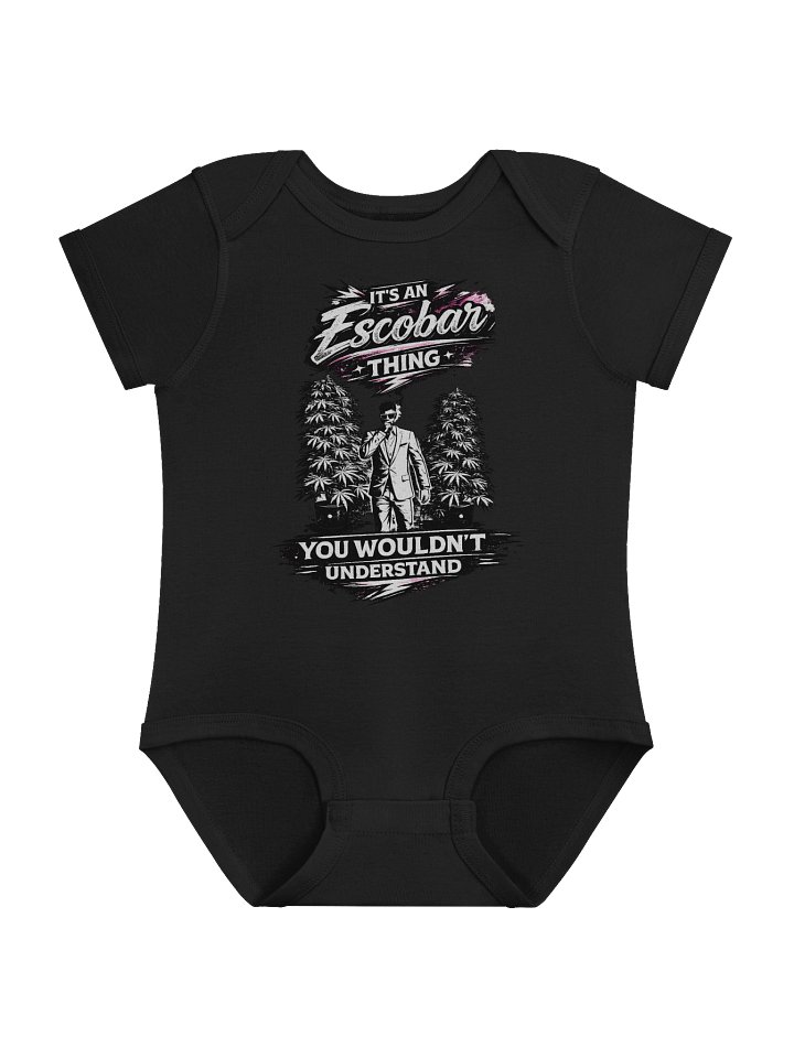 It's an Escobar Thing Baby Bodysuit product image (3)