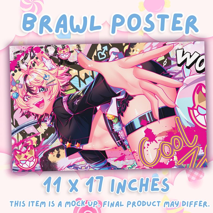 Brawl Debut Poster product image (1)