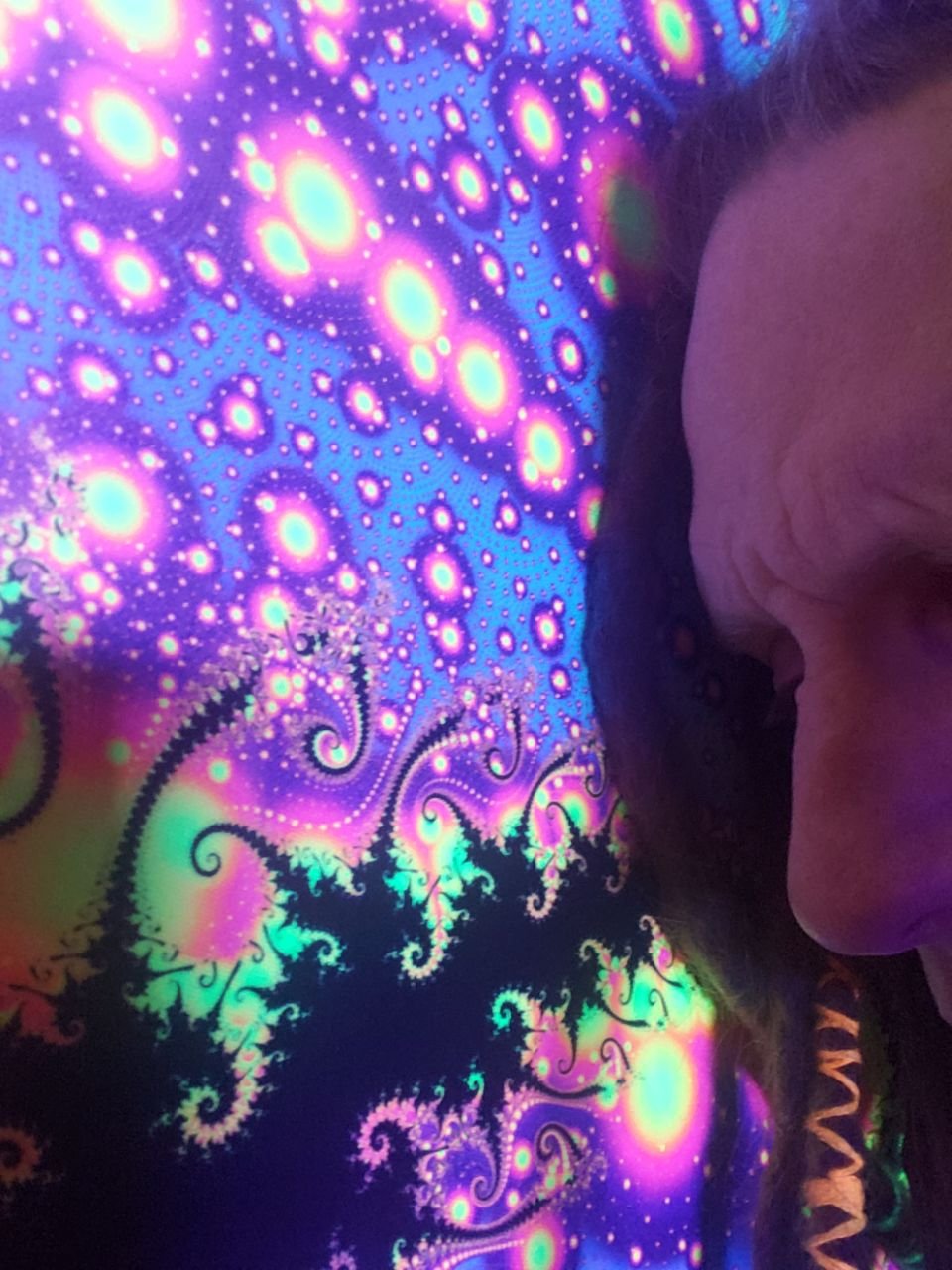 UV fractal tapestry - Galactic Fire product image (5)