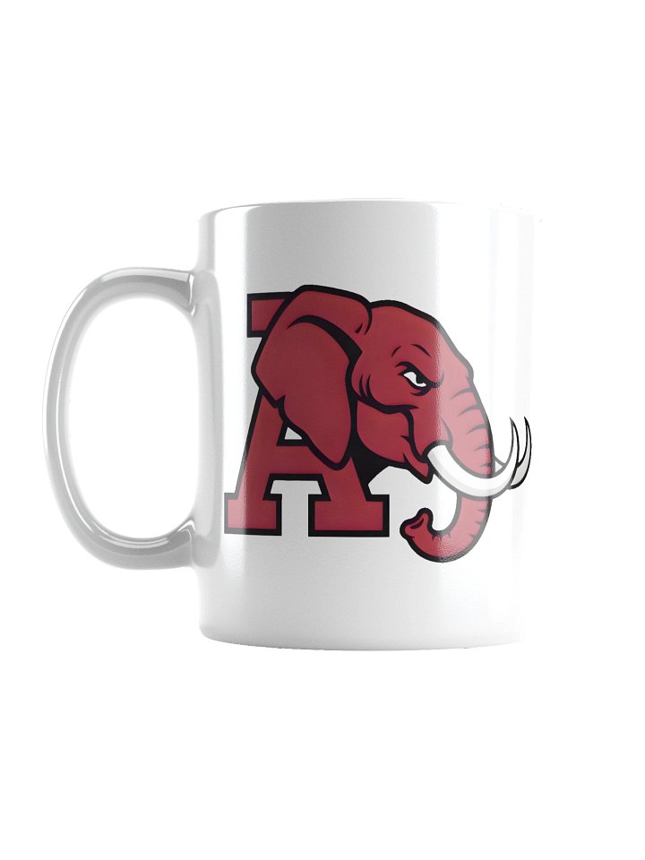 Determined Elephant Red Mug product image (1)