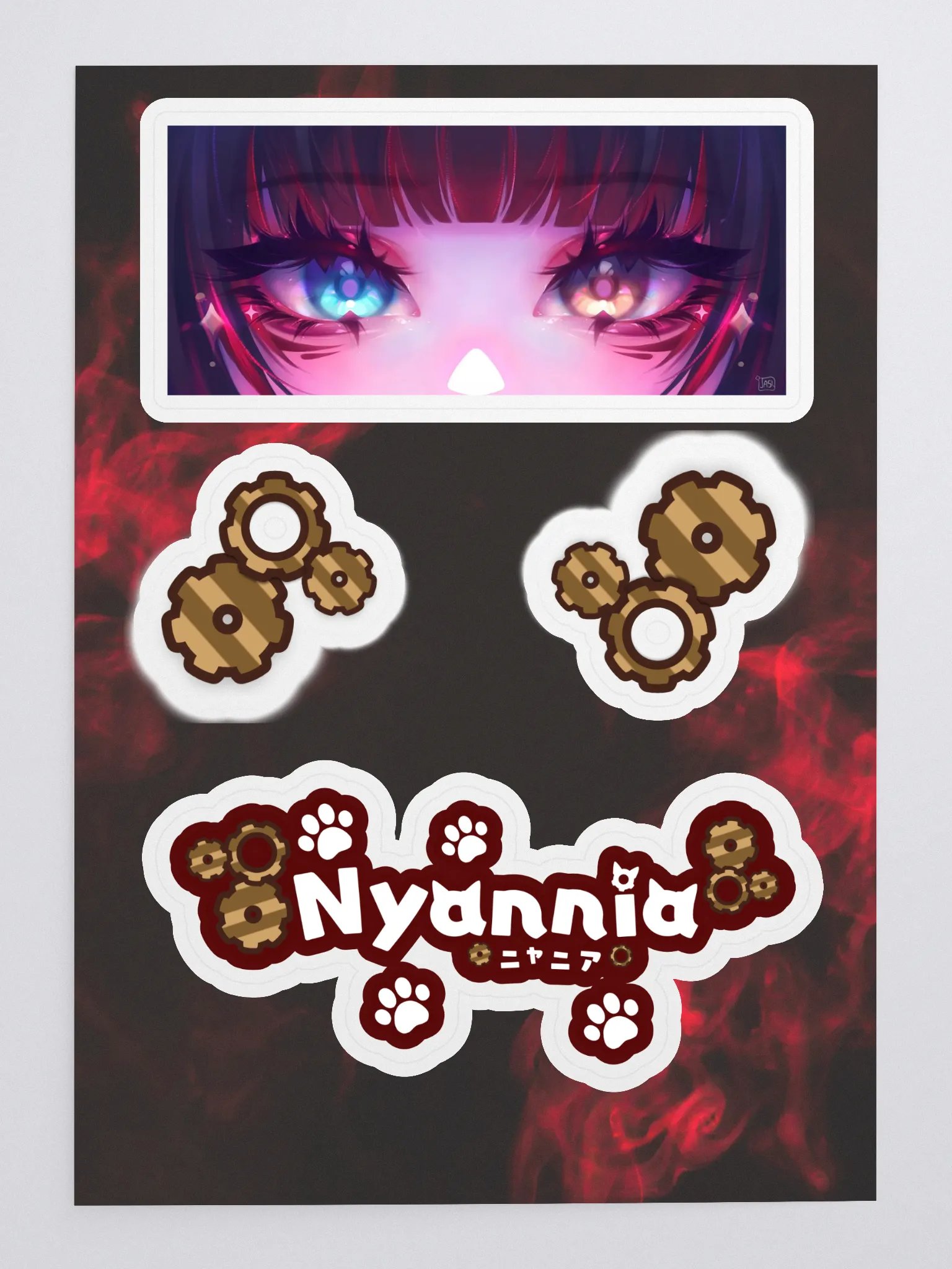 ⚙︎ Nya 2.0 Sticker sheet product image (3)