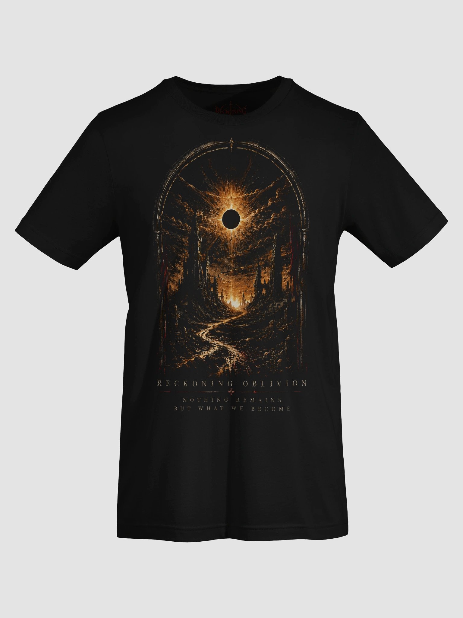 Reckoning Oblivion Official Nothing Remains Tshirt product image (5)