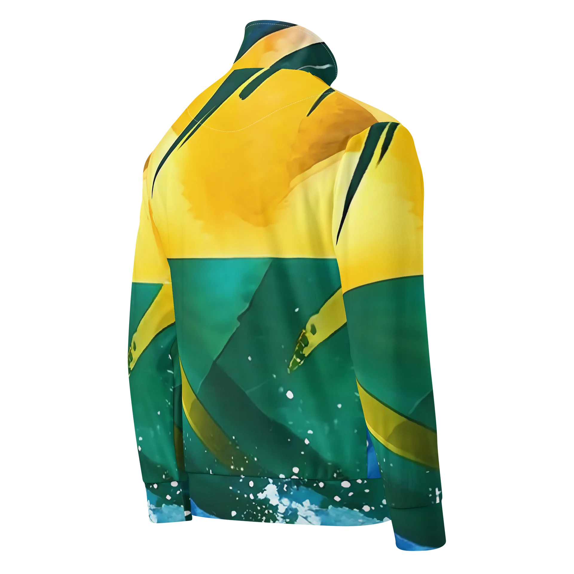 Abstract Diplomat Print - SVG - Caribbean Apples | Unisex Track Jacket product image (2)