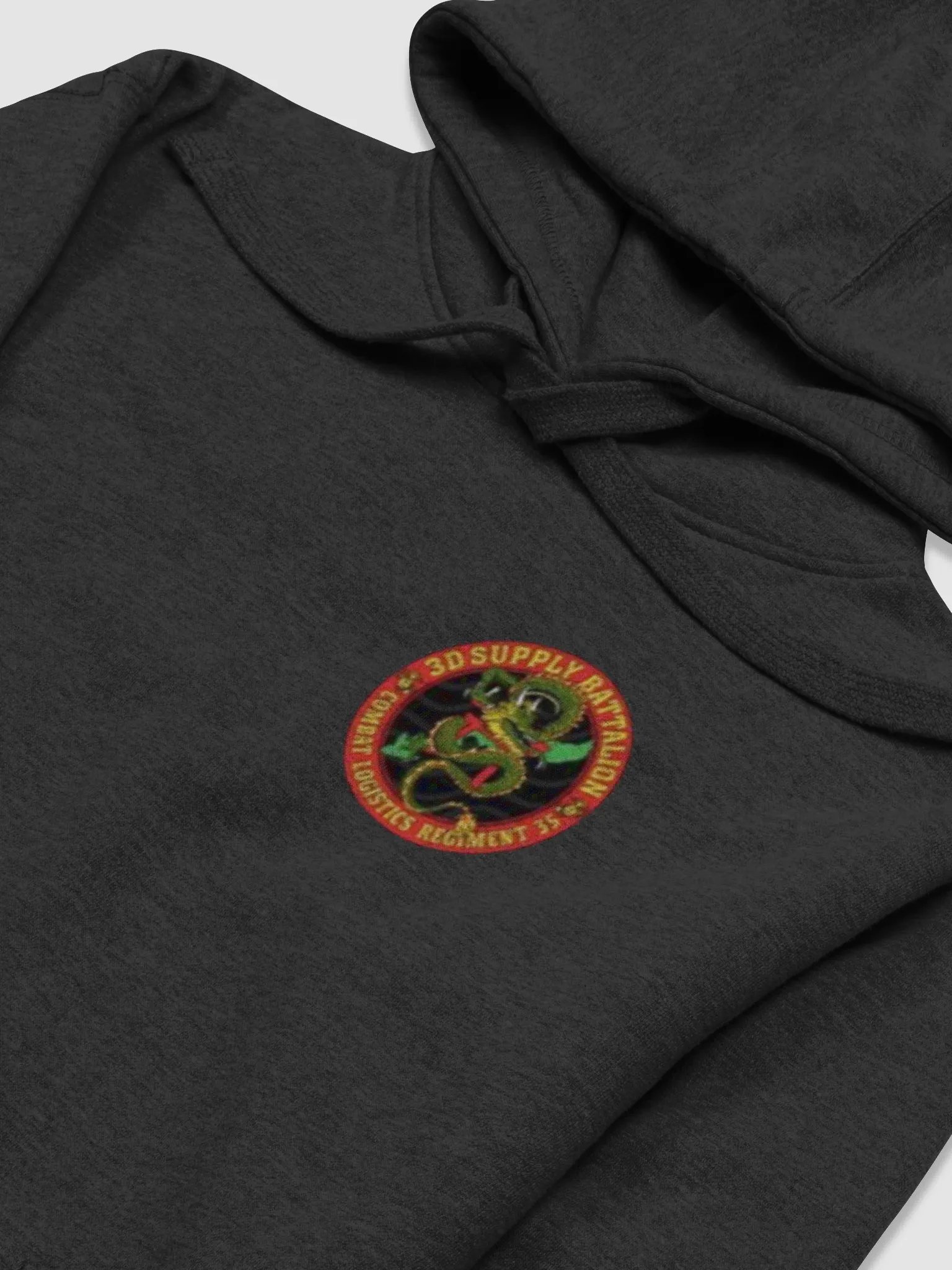3rd Supply Battalion Dark Hooded Sweatshirt product image (3)