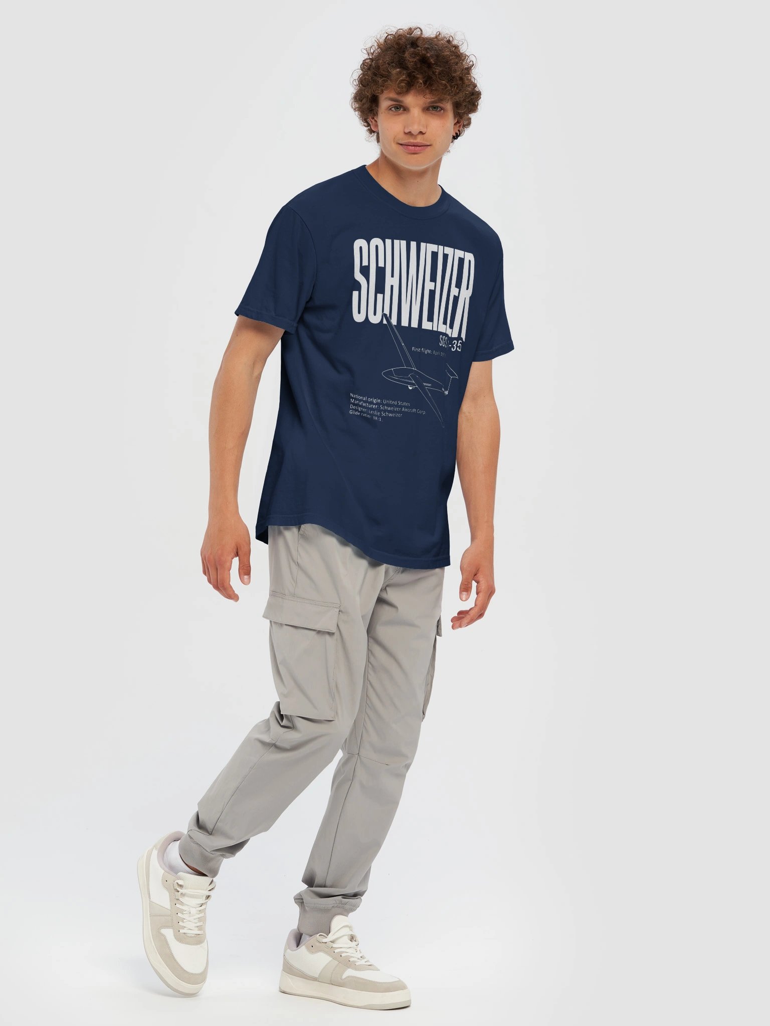 Schweizer SGS 1-35 Glider Pilot T-Shirt product image (61)