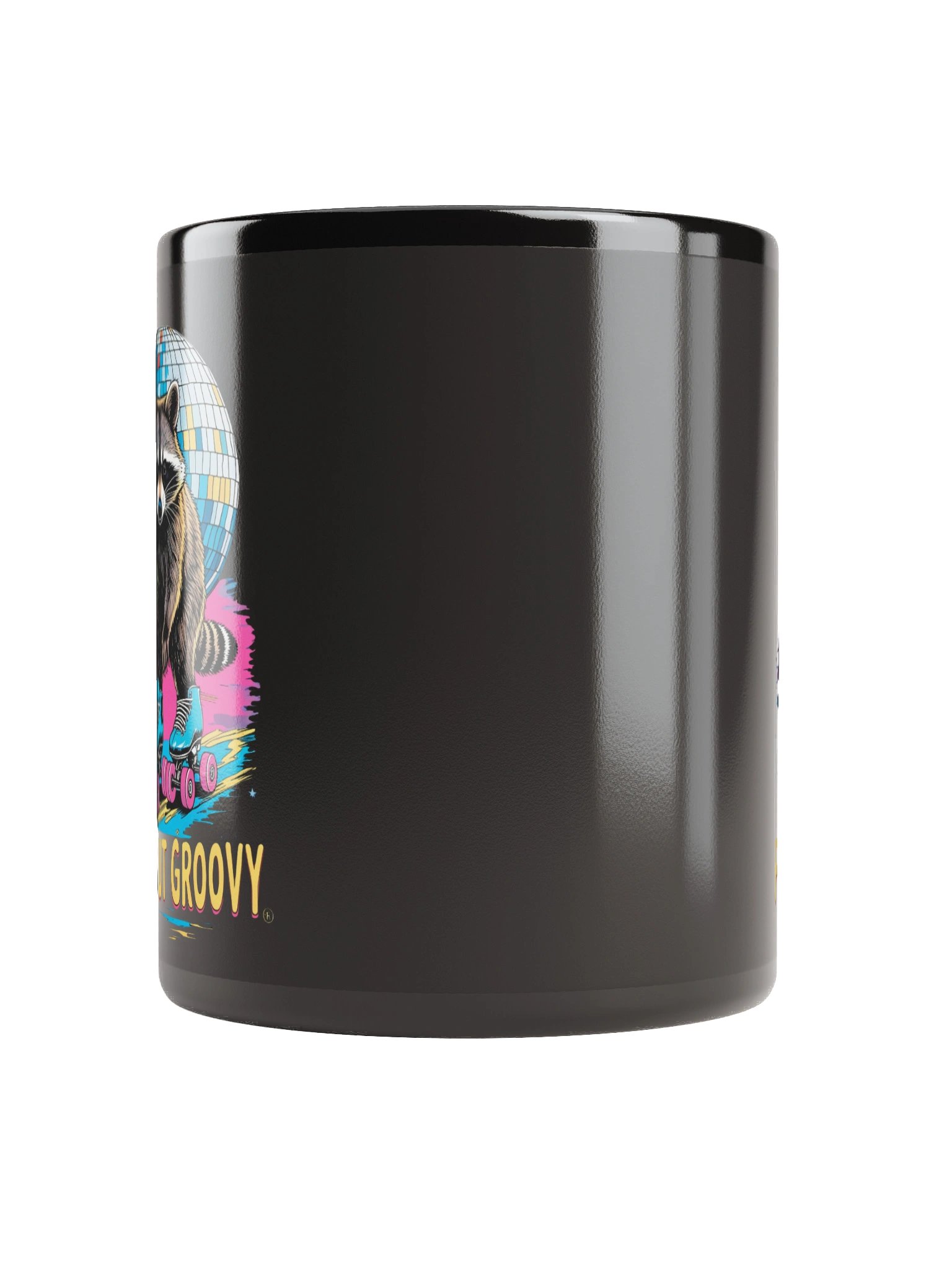 Feral but Groovy Raccoon Mug product image (9)