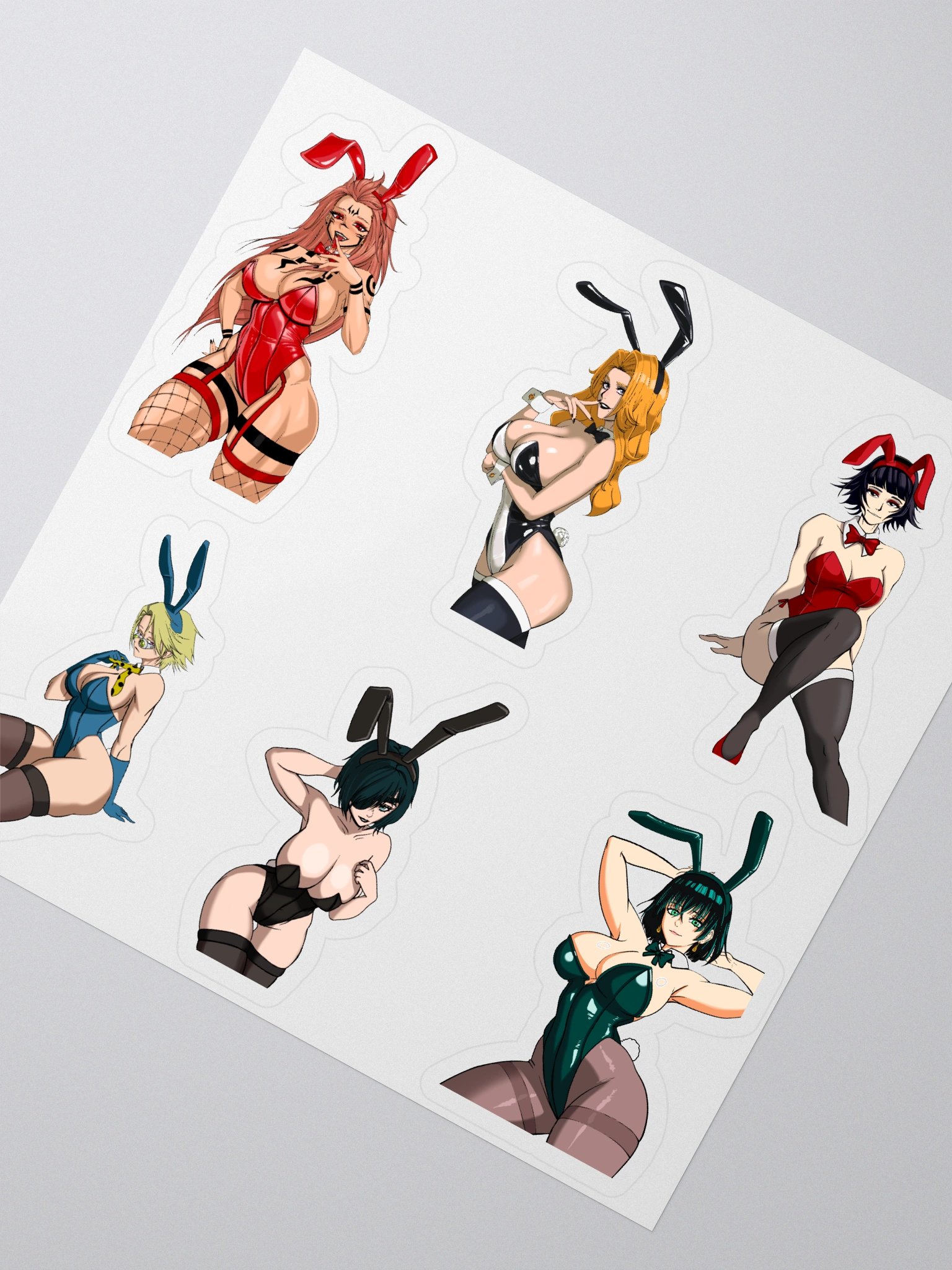 Bunny Costume Kiss Cut Stickers Set product image (2)