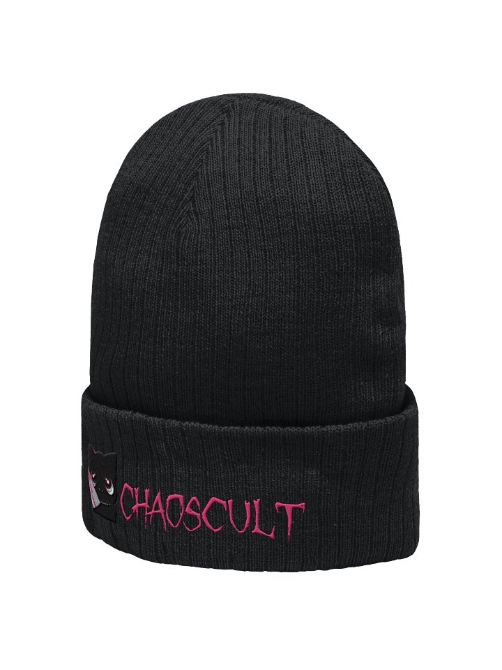ChaosCult Beanie W/ChaosKitty Emblem product image (2)