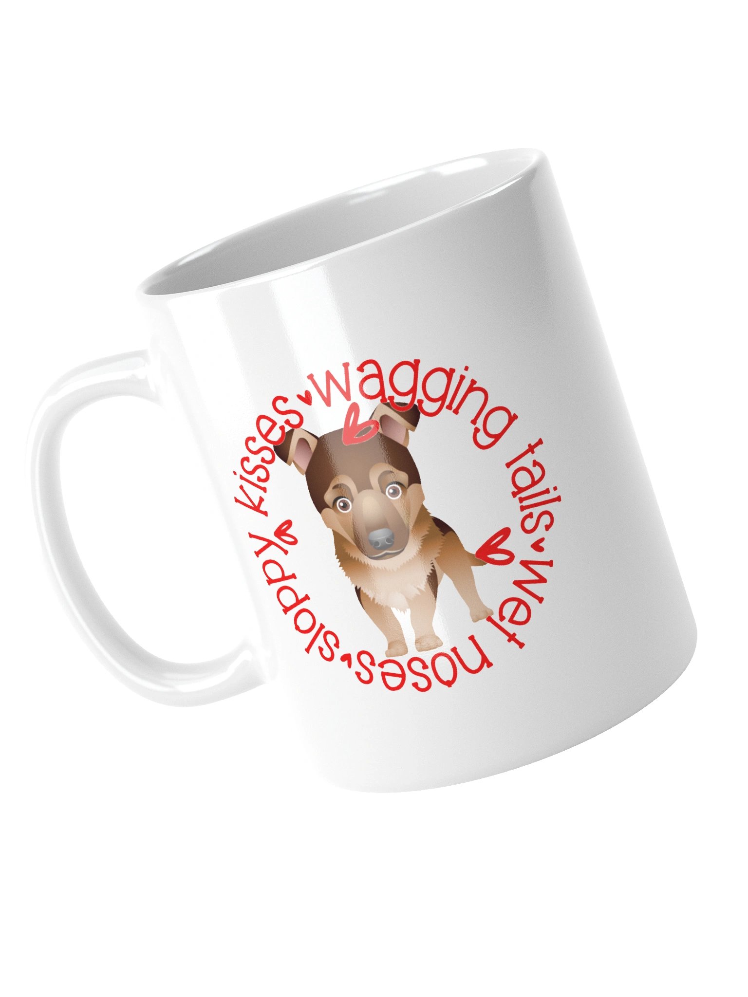 Sloppy Kisses German Shepherd Mug product image (4)