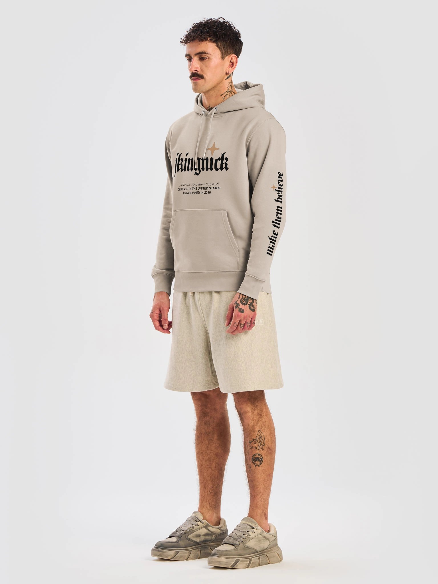 AUTHENTIC AMBITION APPAREL WHITE HOODIE product image (7)