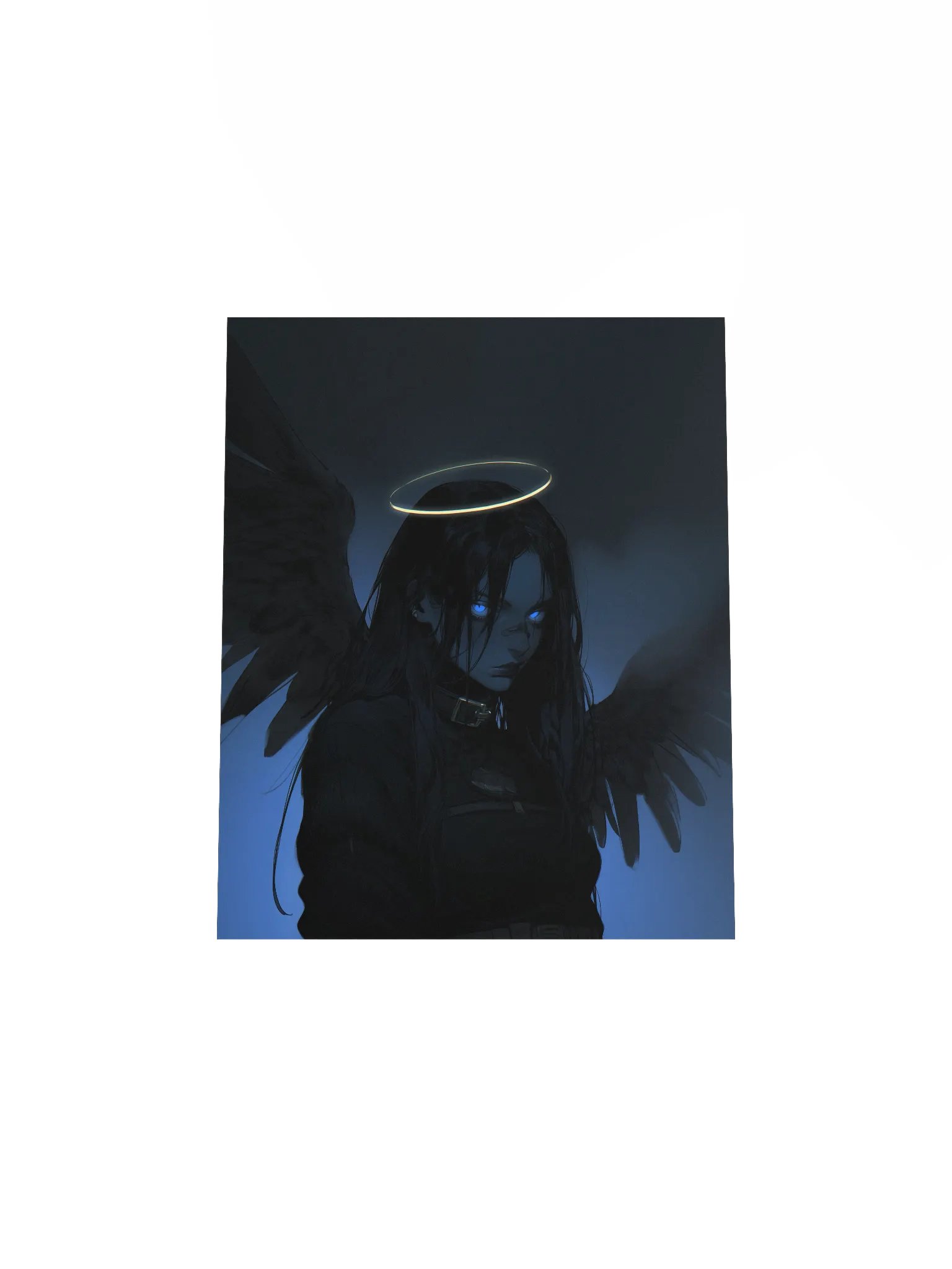Gothic Angel Halo Poster product image (23)