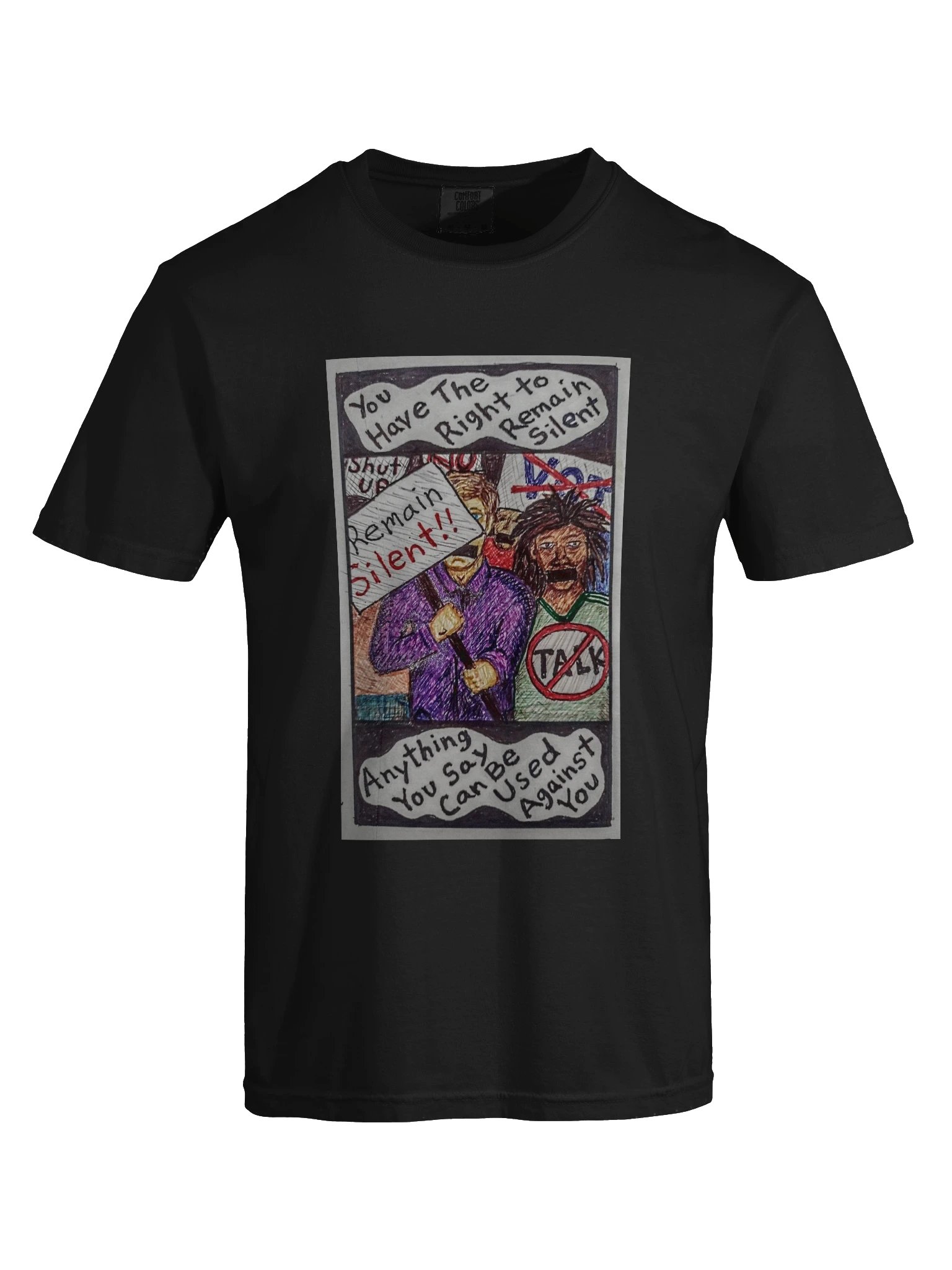 Remain Silent Tee product image (5)