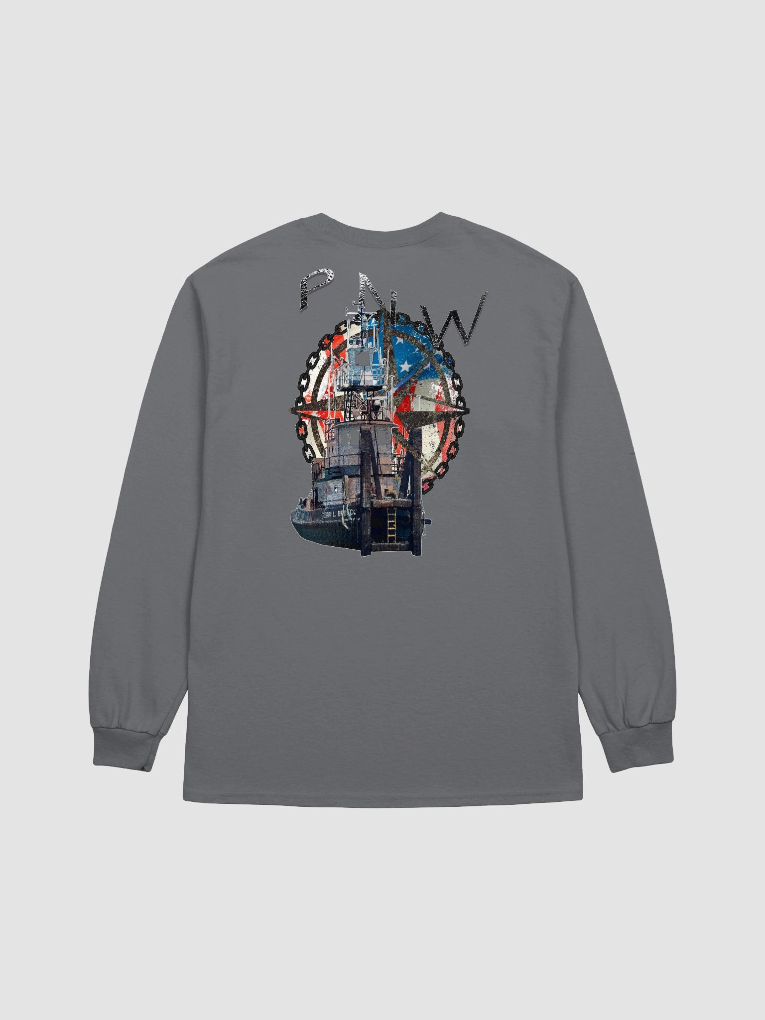 PNW - AF - Compass Rose & Terri L. Brusco – Maritime Workwear | Twin Anchor Apparel Saltwater Long Sleeve Line product image (37)