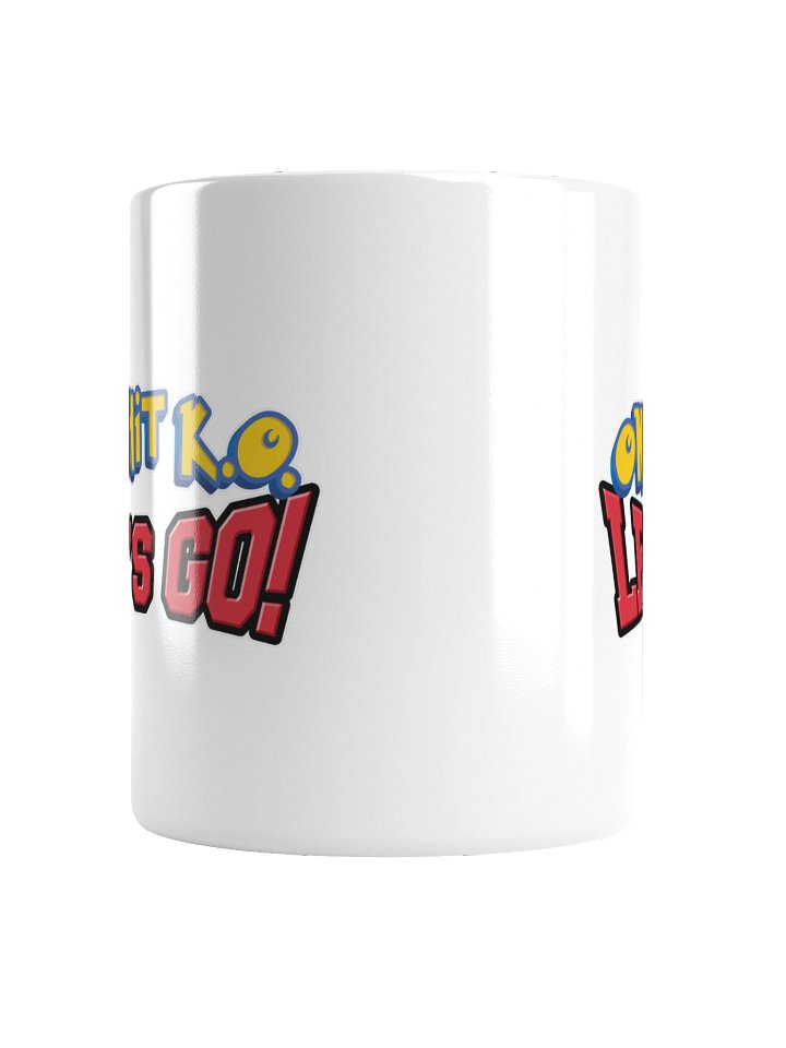 One-Hit K.O. Let's Go! - White Glossy Mug product image (4)