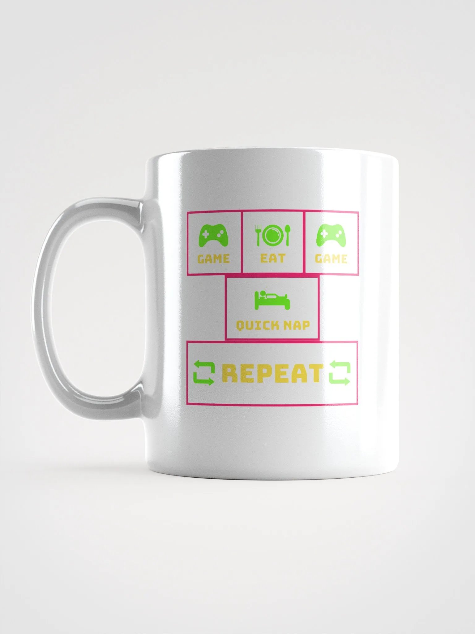 Game, Eat, Game Repeat Mug product image (7)