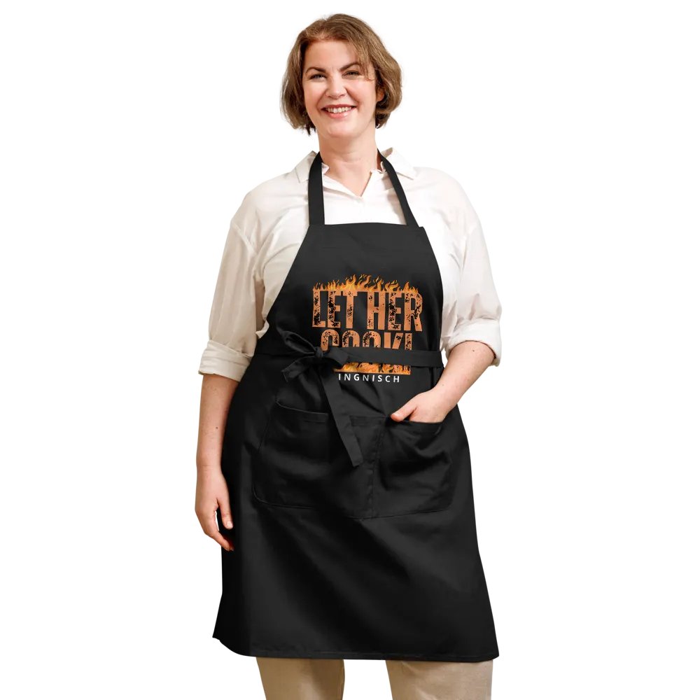 LET HER COOK! Apron product image (5)