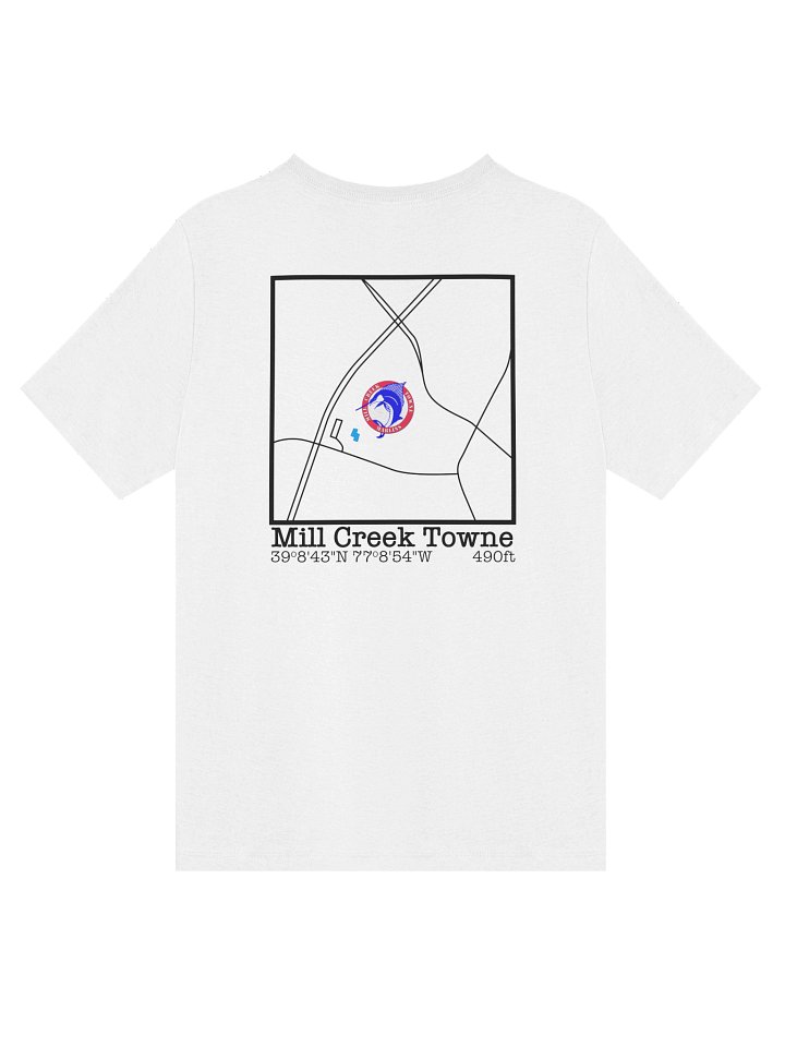 This Is Our House Map Back Ladies V-Neck product image (2)