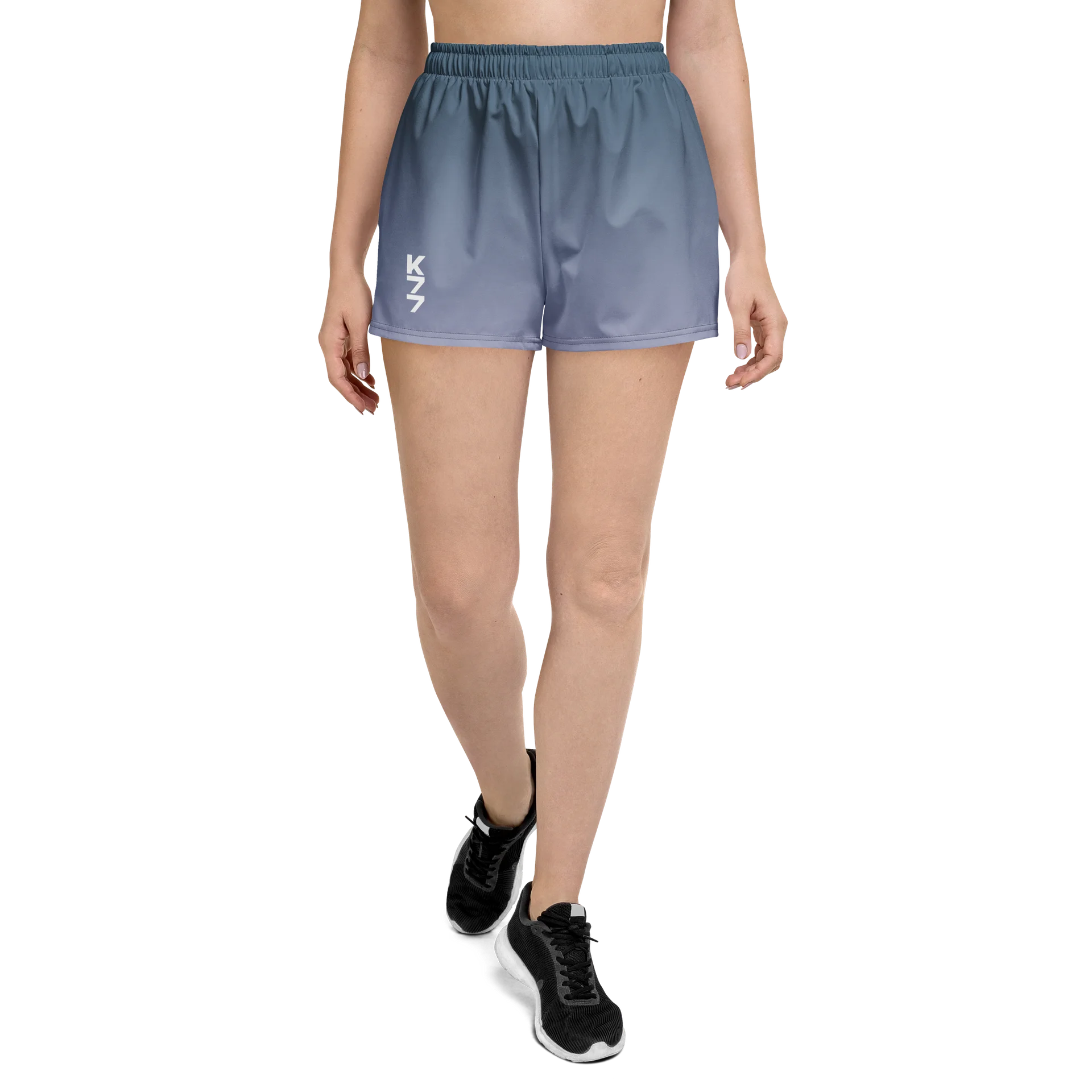 Blue-Grey Gradient Athletic Shorts product image (1)