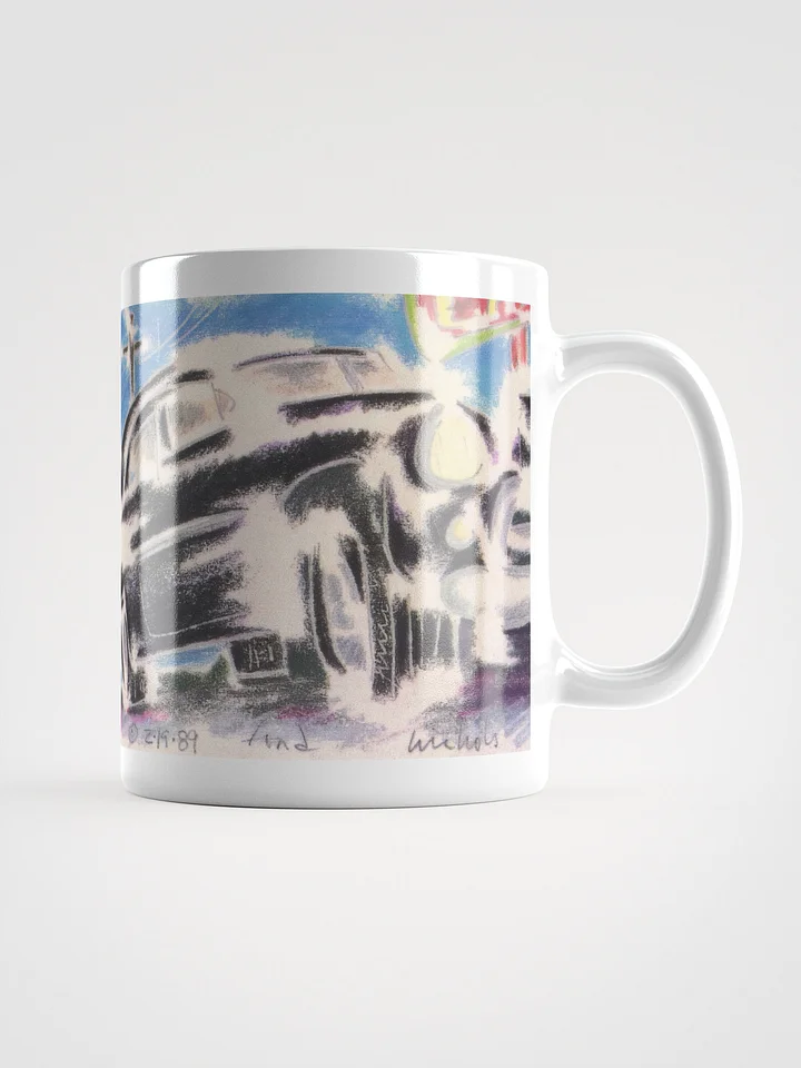 Car 02.19.89 White Glossy Mug product image (1)