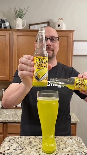 Chugging Butter Soda! #kenchugs #butter #fyp