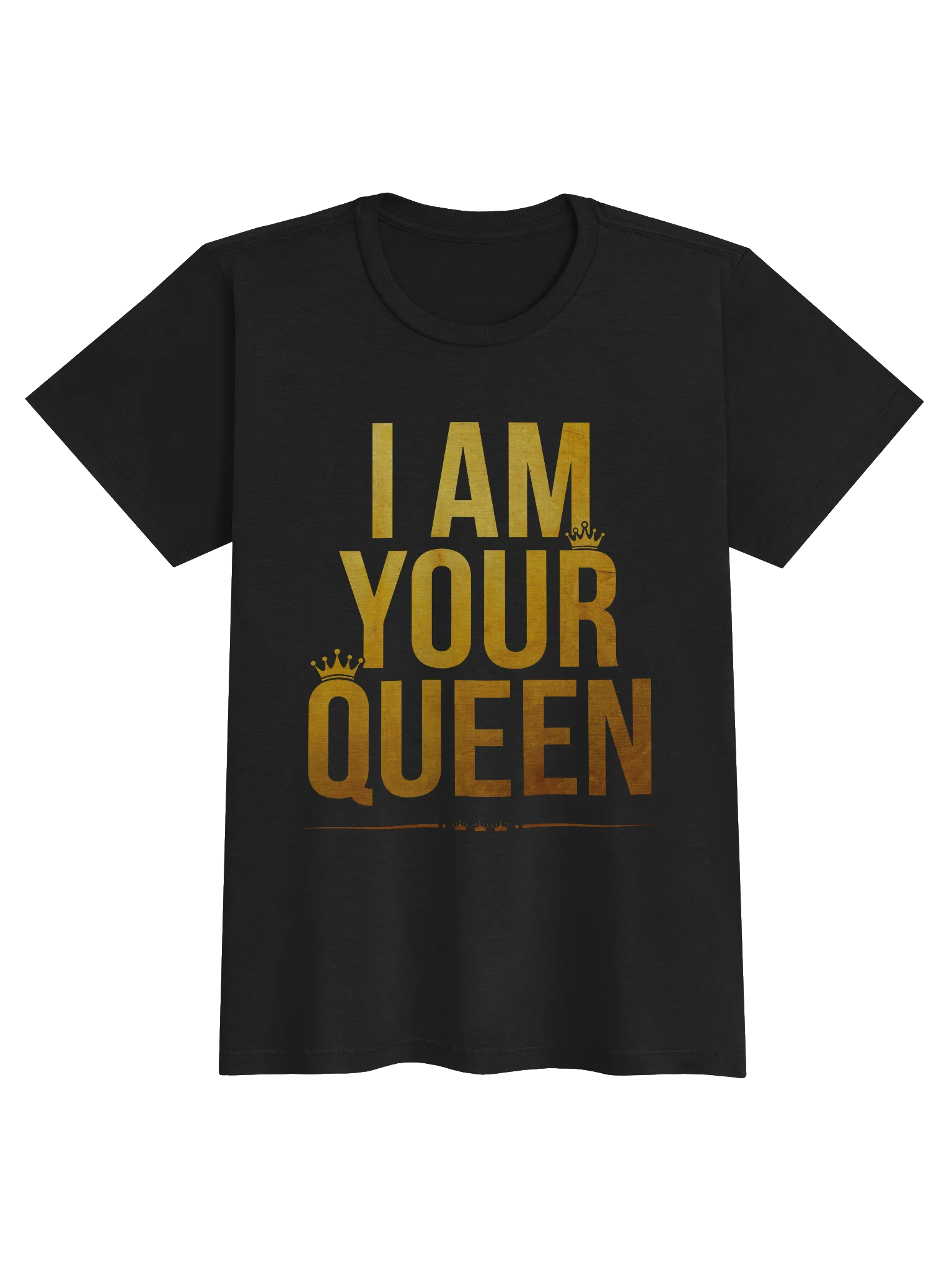 I Am Your Queen – Damen Softstyle Statement T-Shirt product image (2)