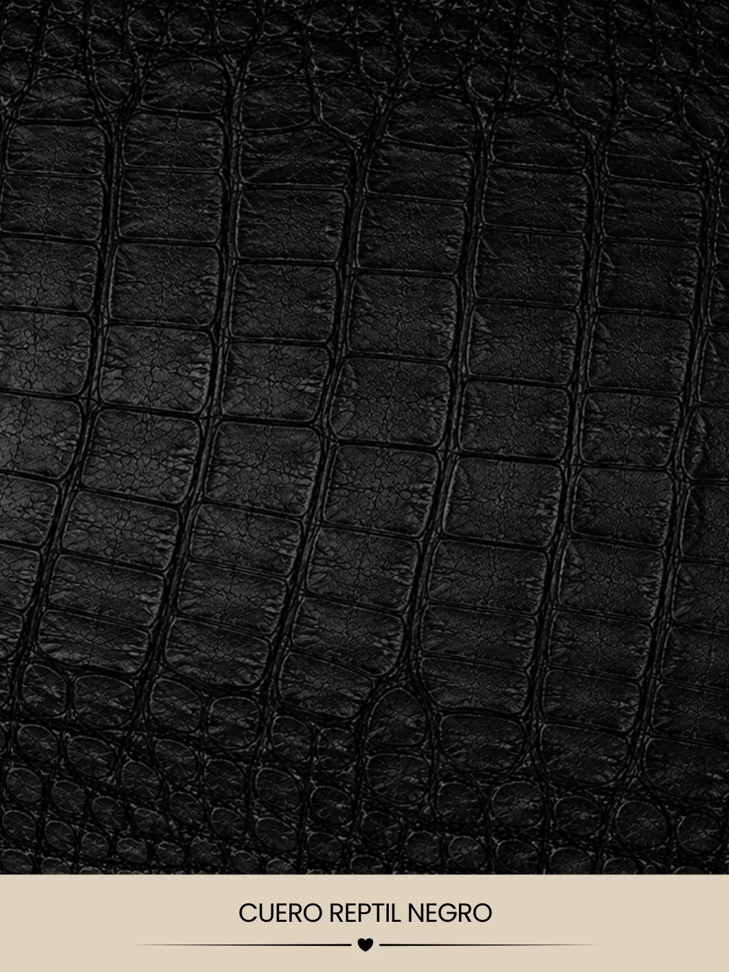 CUERO REPTIL NEGRO product image (1)