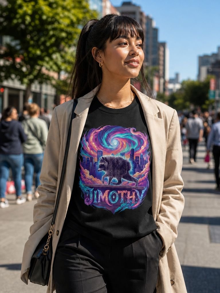 Jimothy's Cosmic Skyline Tee product image (5)