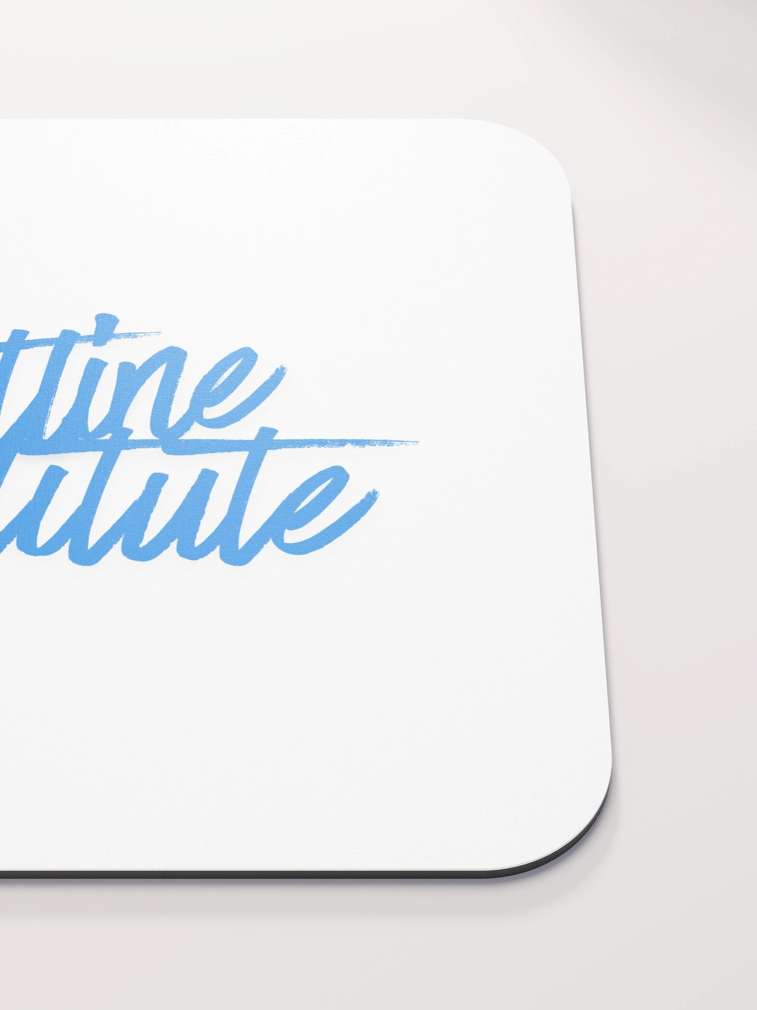 Frostline Logo Mouse Pad White product image (5)