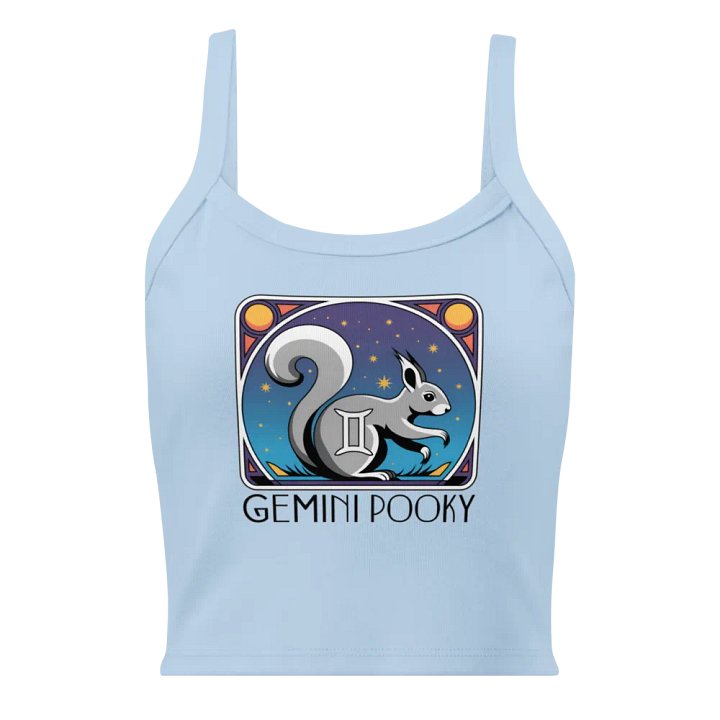 Gemini Pooky Cosmic Ribbed Tank product image (1)