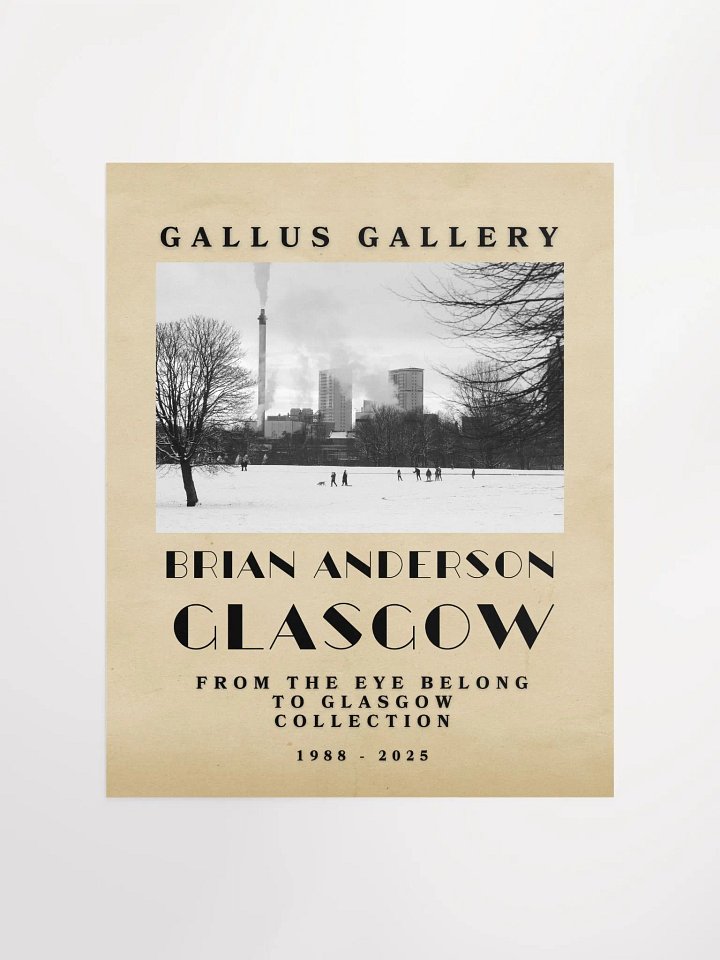 Posters Glasgow Ltd Edition of 250 product image (1)