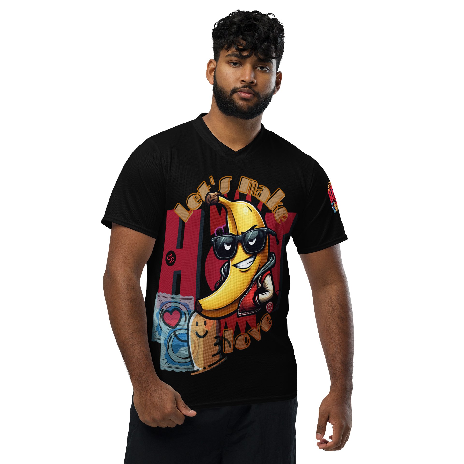 LIMITED EDITION - CNX Core All-over print Unisex Tee — Let's Make Love 002 product image (3)