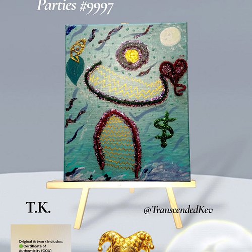 Kevin Chacon — Parties 9997 — Transcended Kev — Collect. Trade. Write-off. — Art Assets

Artwork - P.9997

🔸 Party at the oce...