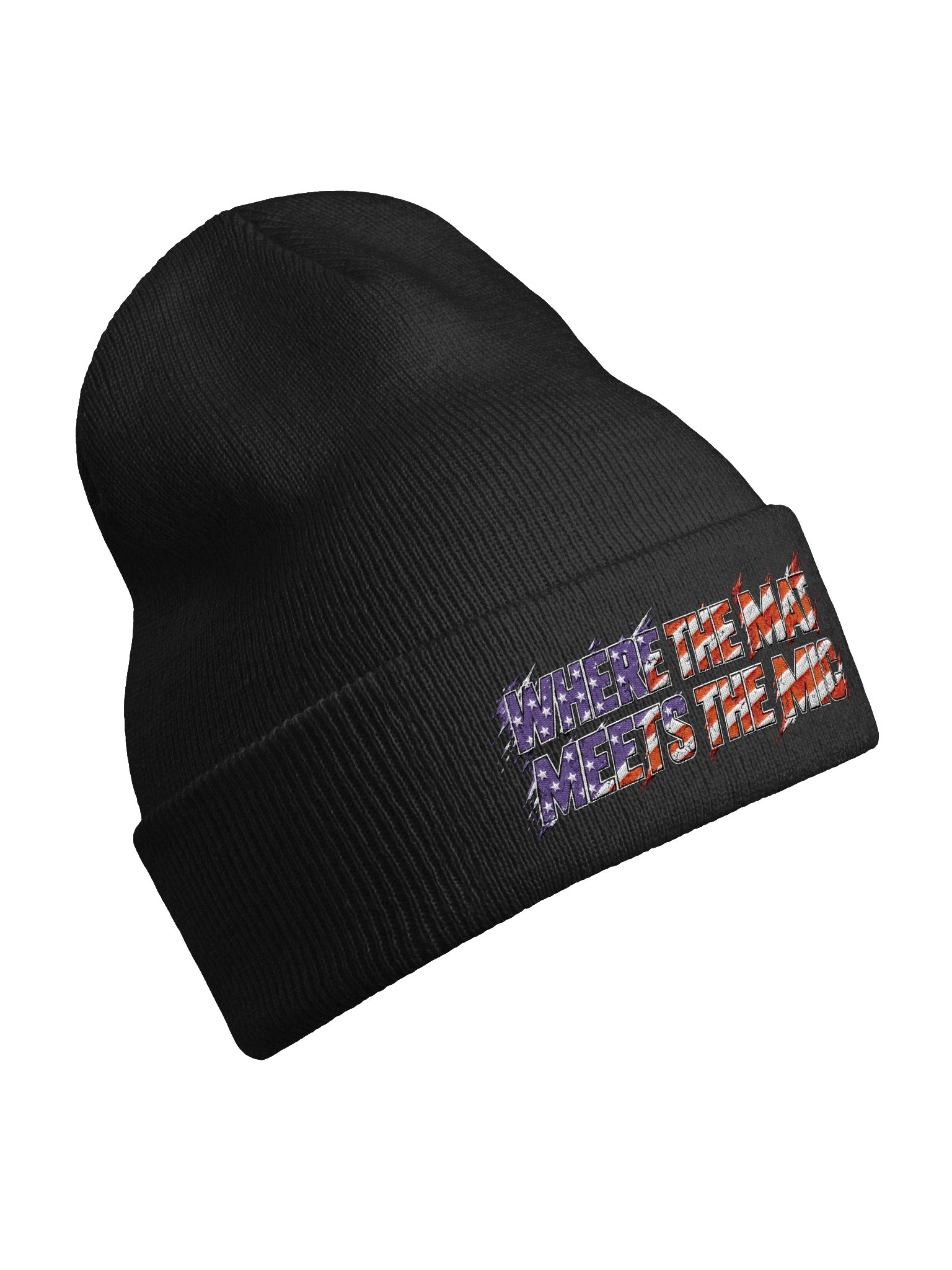 Where the Mat Meets the Mic 250 Beanie product image (85)