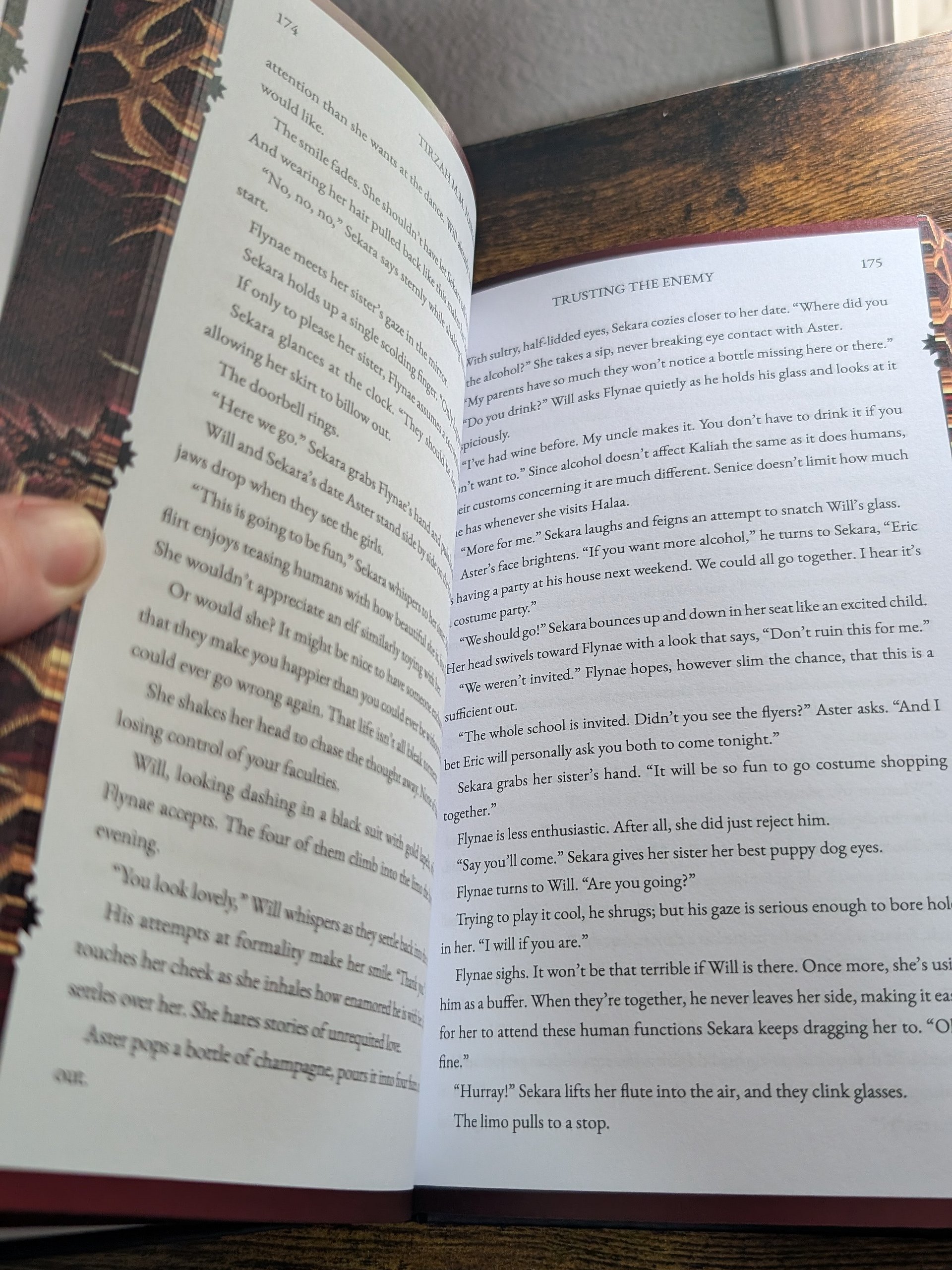 Trusting the Enemy TMD Book 1 Battle-scarred Hardcover (Case Laminate) product image (4)
