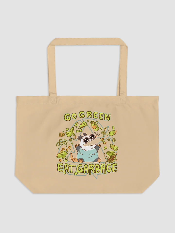 Go Green Eat Garbage! Double sided Tote product image (1)