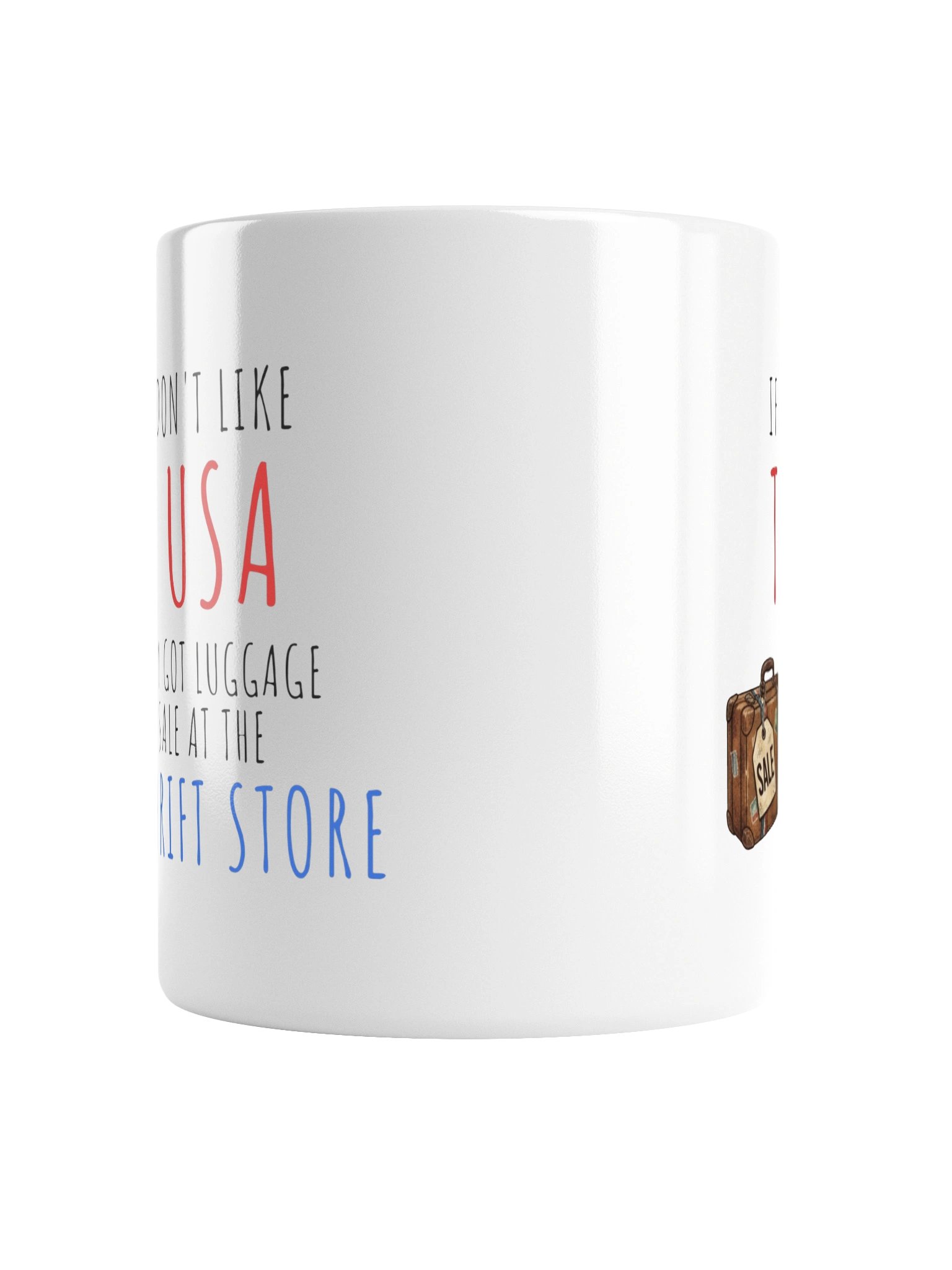 The Luggage Mug - White product image (4)