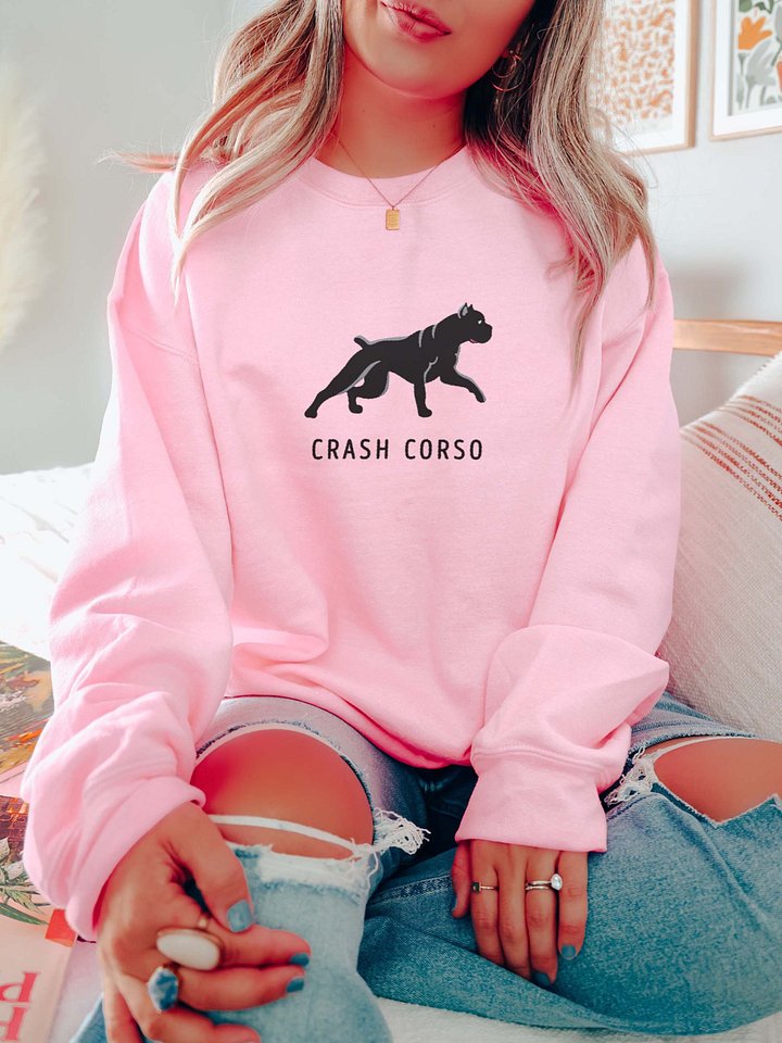 Crash Corso Sweatshirt (Embroidered) of a Cane Corso product image (2)