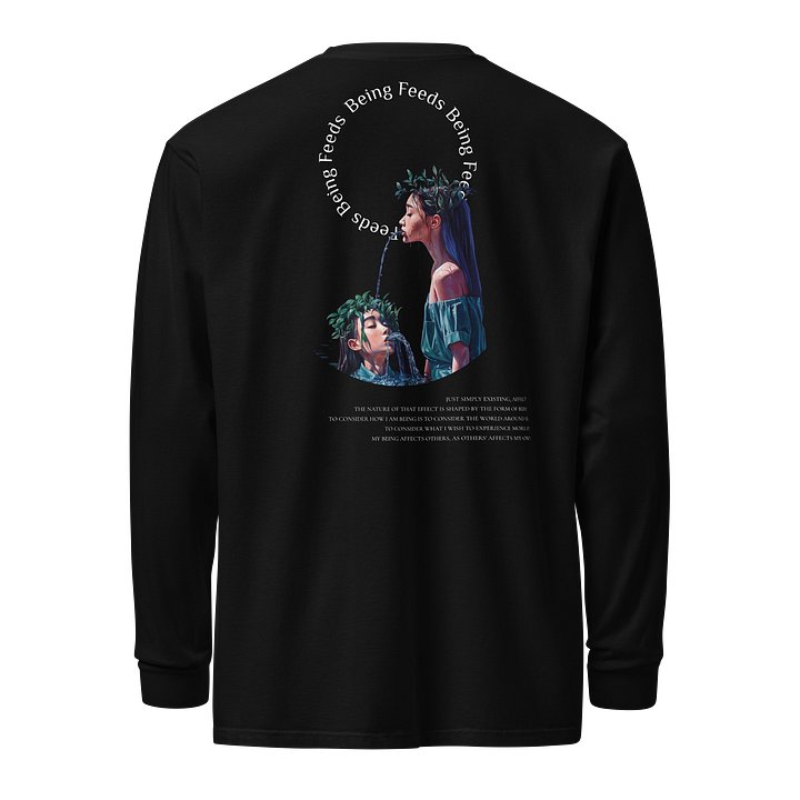 BEING FEEDS BEING... //longsleeve shirt product image (1)