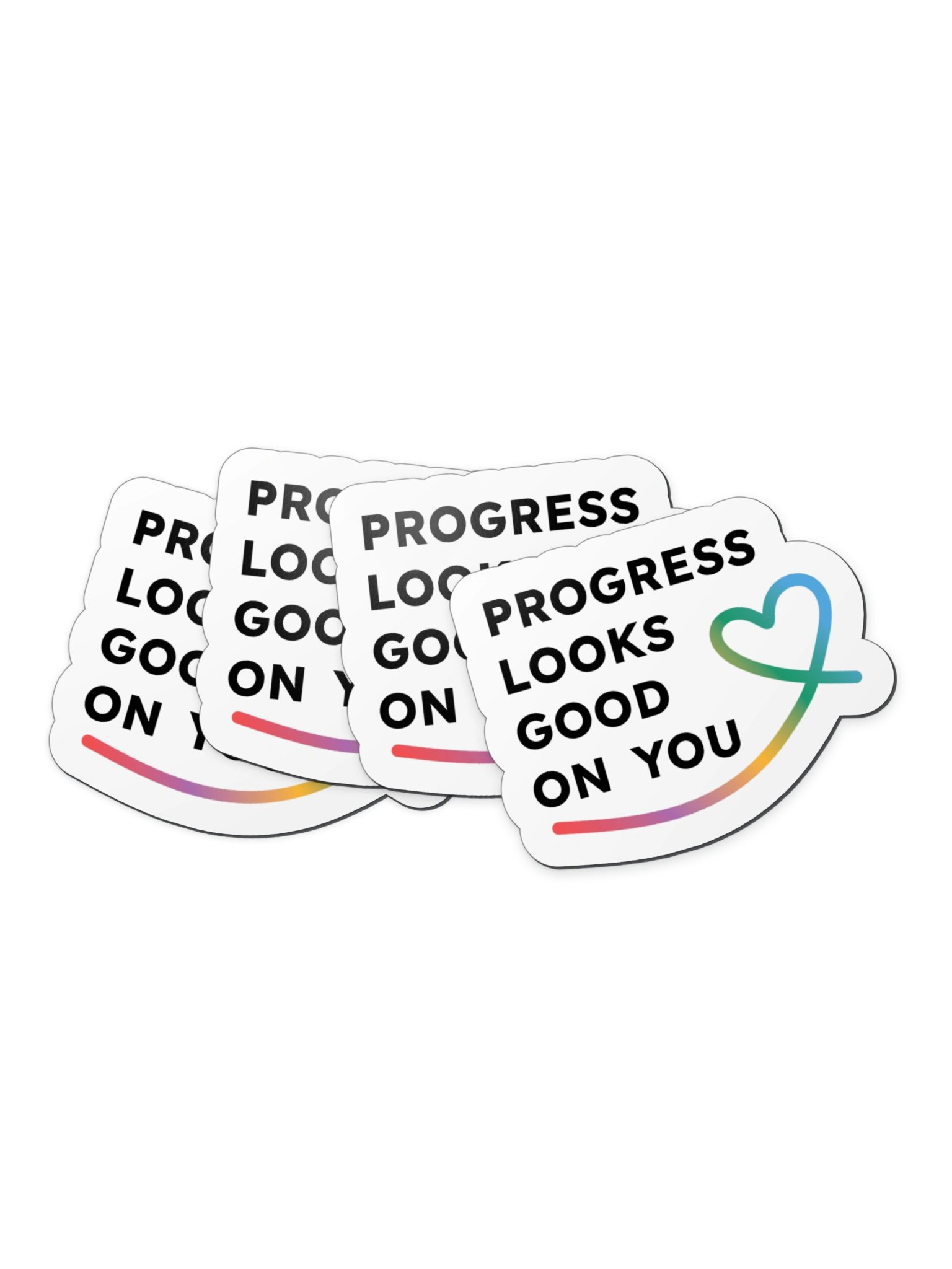 Progress Looks Good on You Magnet product image (5)