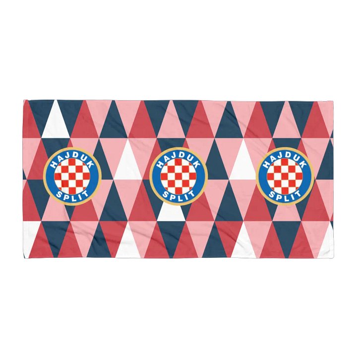 Hajduk Split Geometric Towel product image (1)